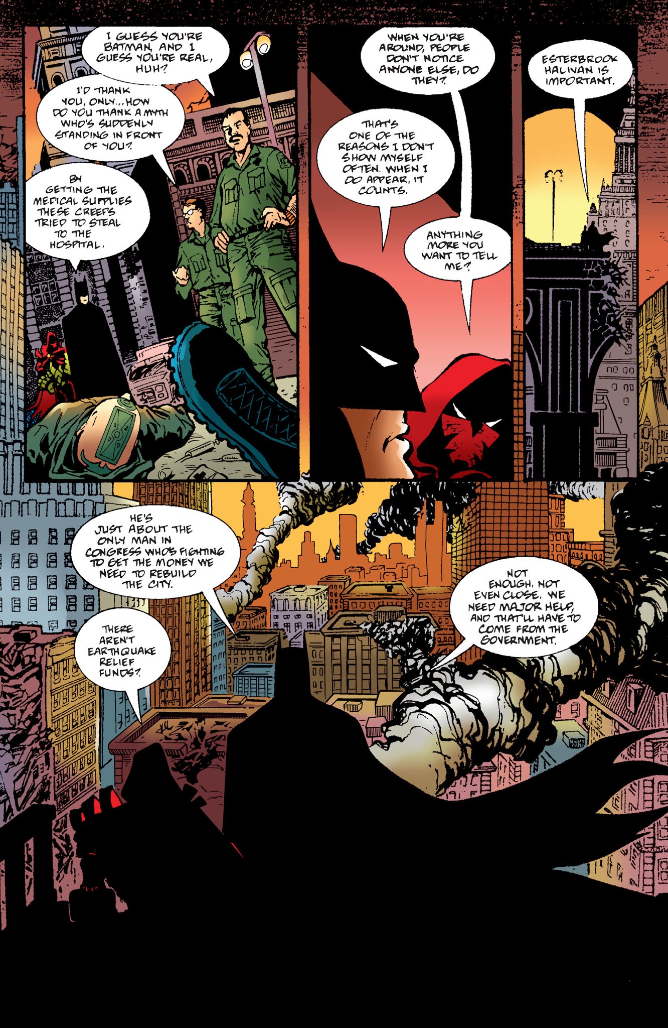 Read online Batman: Road To No Man's Land comic -  Issue # TPB 2 - 9