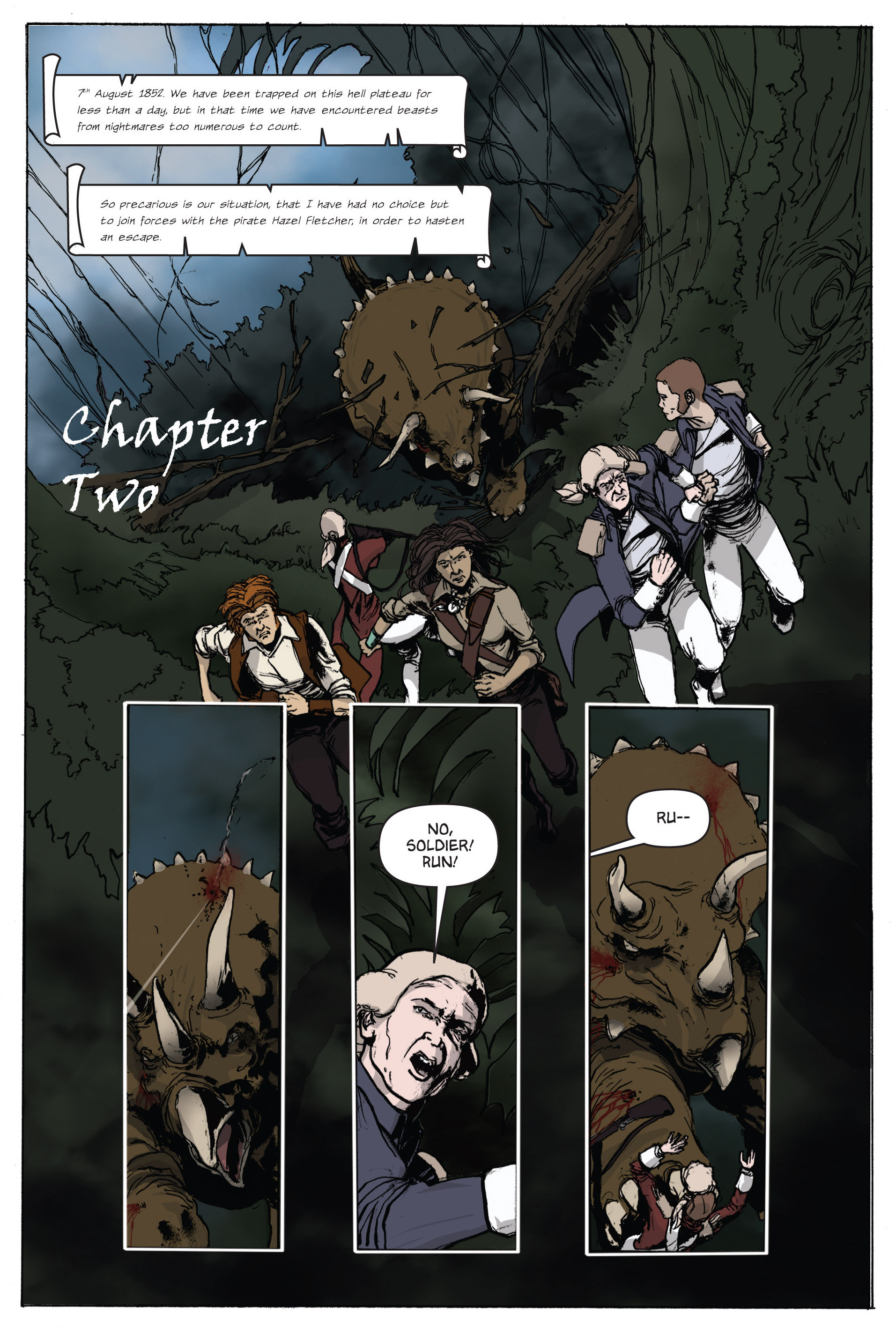 Read online Pirates of the Lost World comic -  Issue # TPB - 28