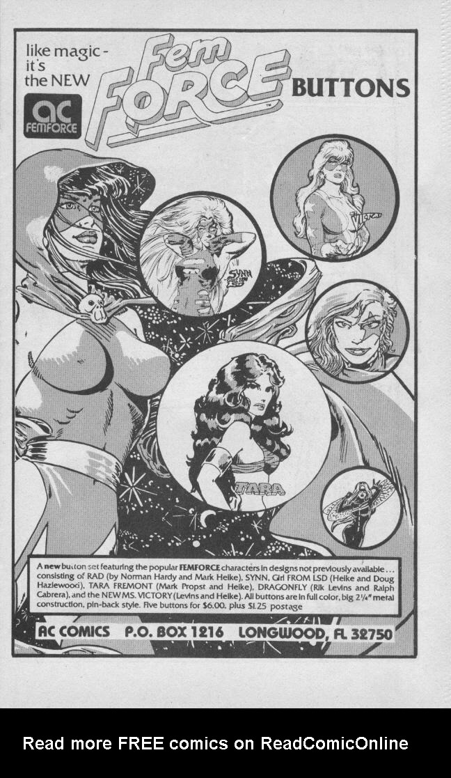 Read online Femforce comic -  Issue #33 - 11