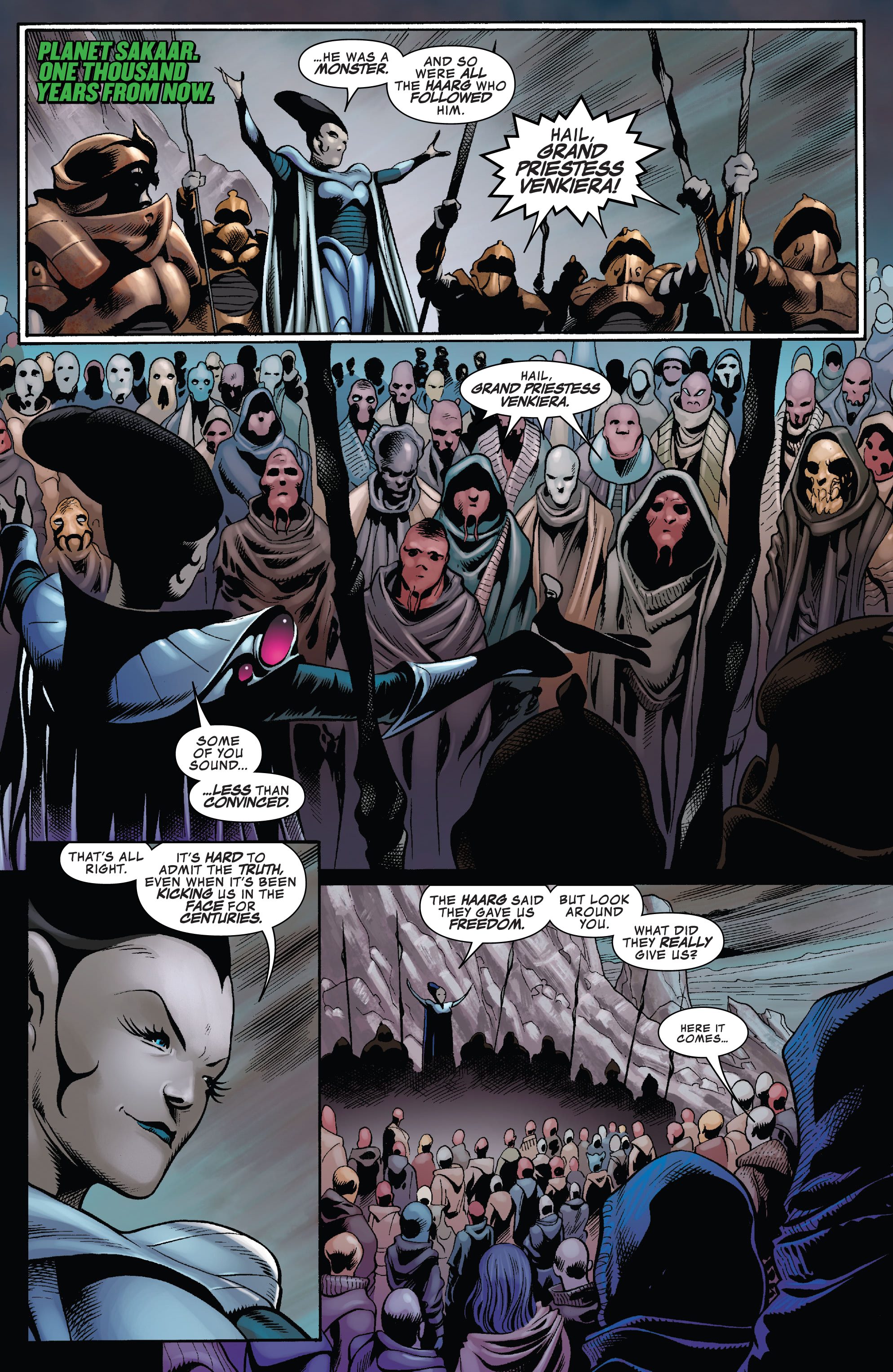 Read online Planet Hulk Worldbreaker comic -  Issue #1 - 4