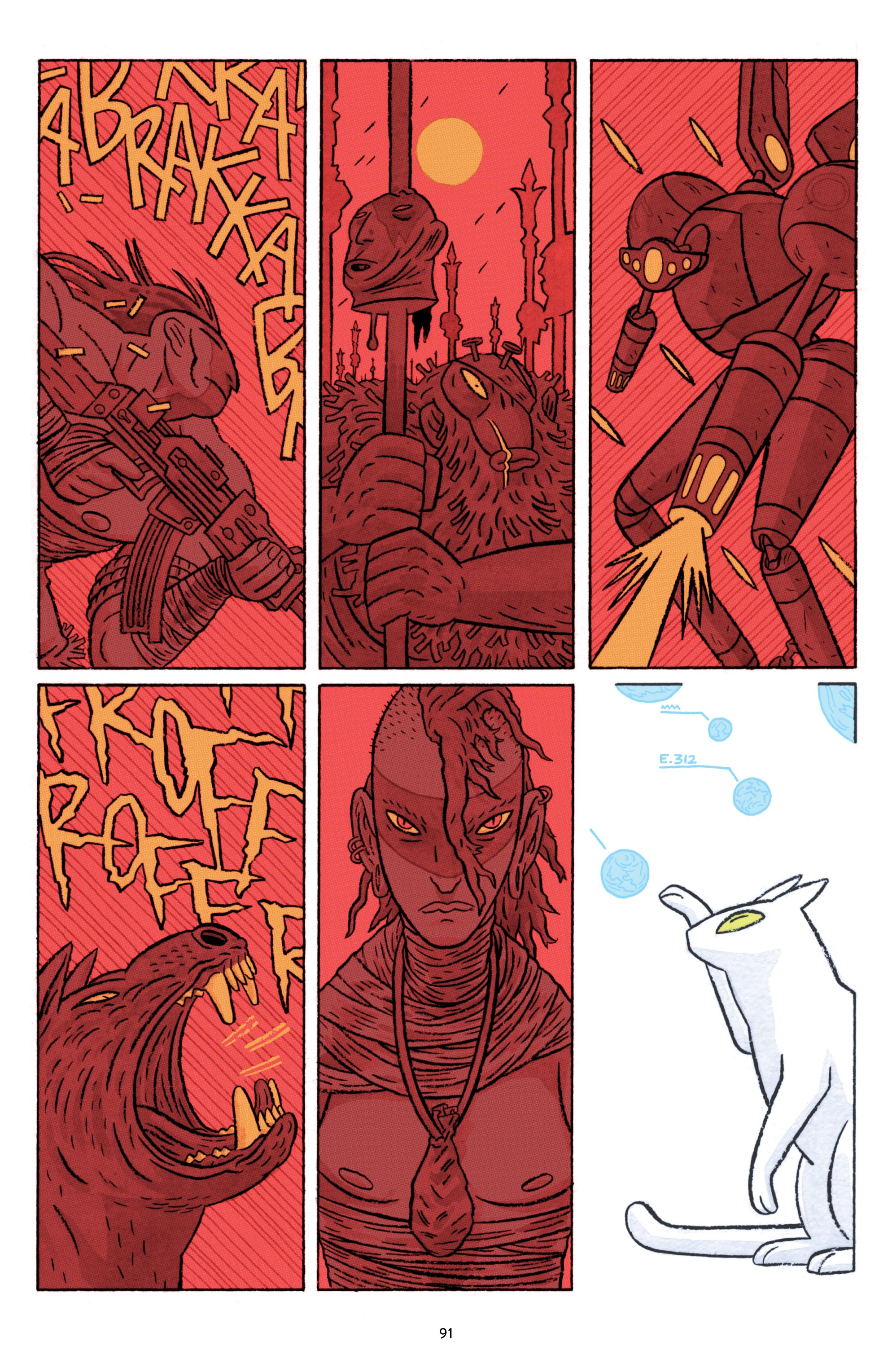 Read online ApocalyptiGirl: An Aria for the End Times (2020) comic -  Issue # TPB - 92