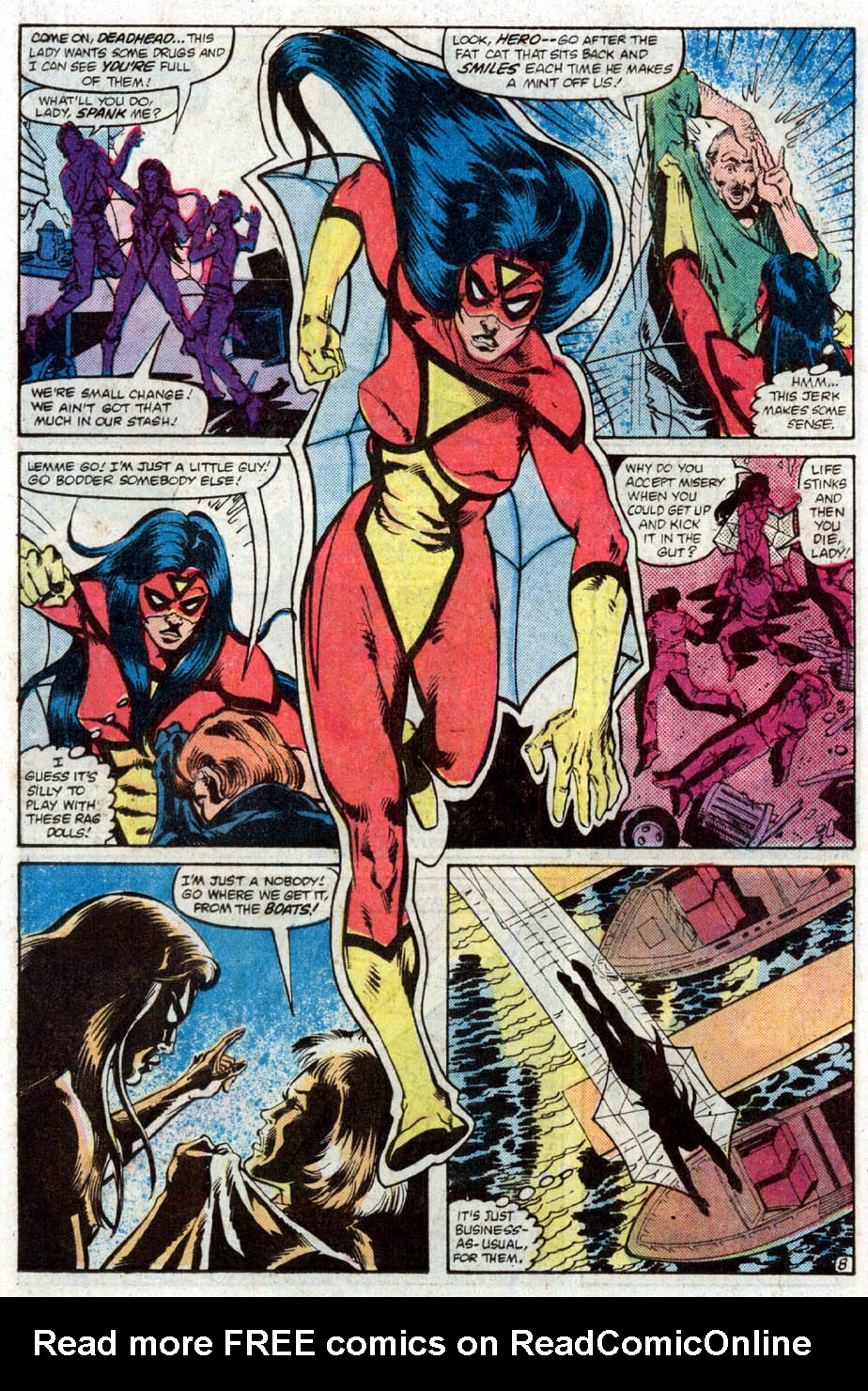 Read online Spider-Woman (1978) comic -  Issue #48 - 9
