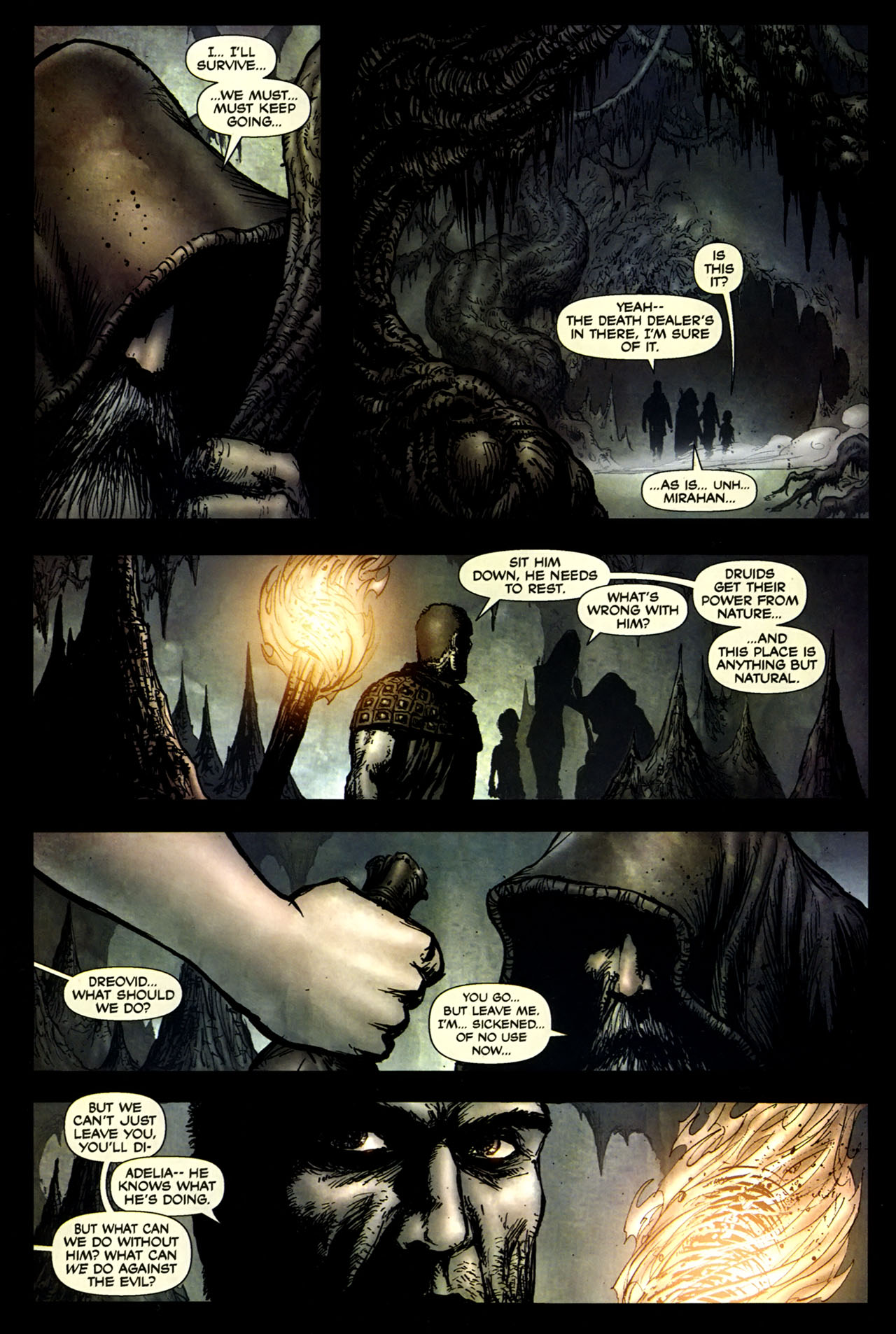 Read online Frank Frazetta's Death Dealer comic -  Issue #6 - 12