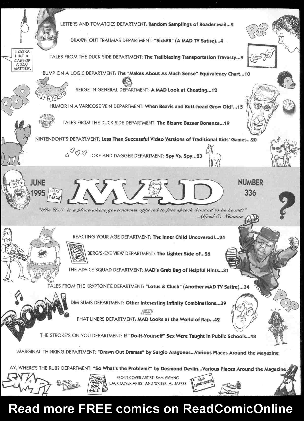 Read online MAD comic -  Issue #336 - 3