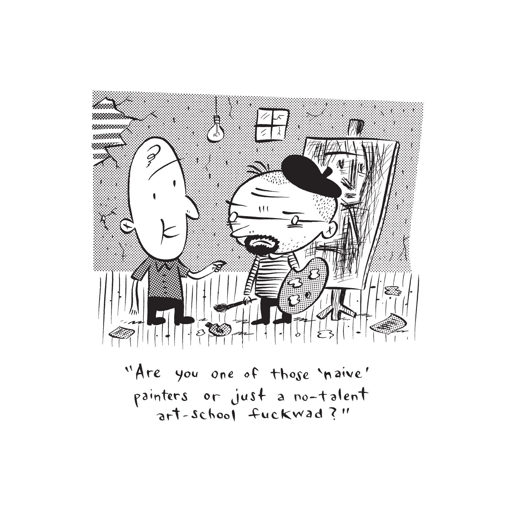 Read online Ho! The Morally Questionable Cartoons of Ivan Brunetti comic -  Issue # TPB - 55
