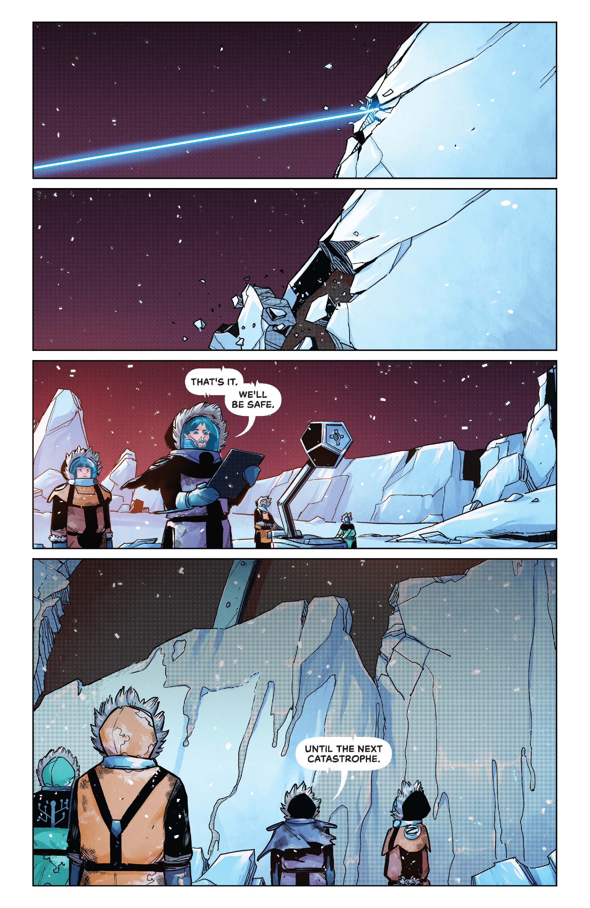Read online Outpost Zero comic -  Issue #9 - 8