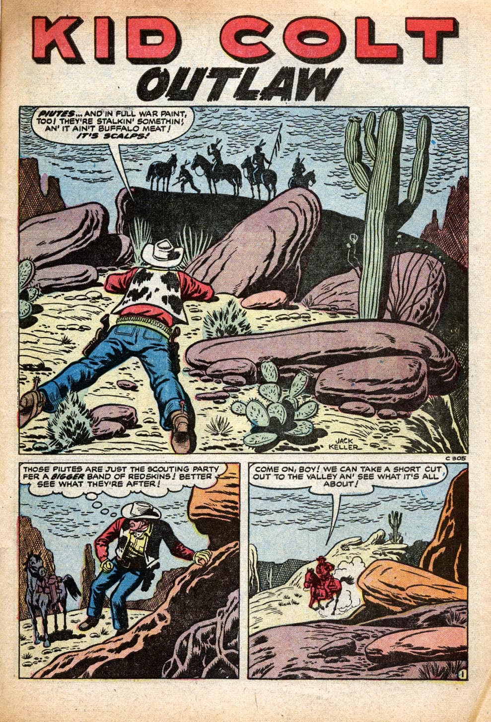Read online Kid Colt Outlaw comic -  Issue #29 - 3