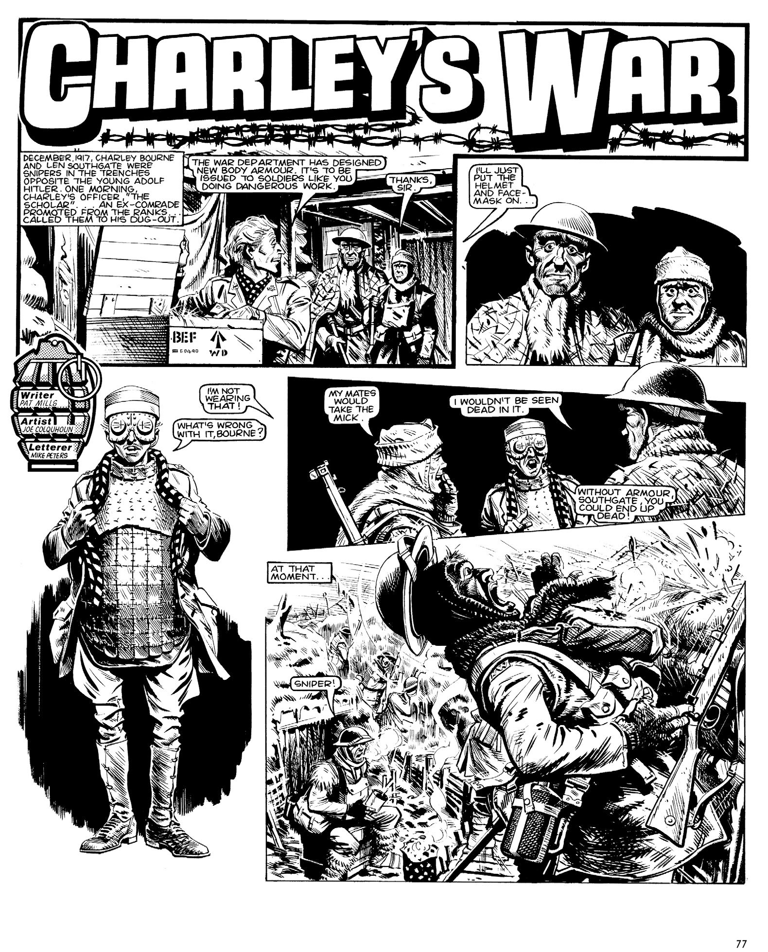 Read online Charley's War: The Definitive Collection comic -  Issue # TPB 3 (Part 1) - 77