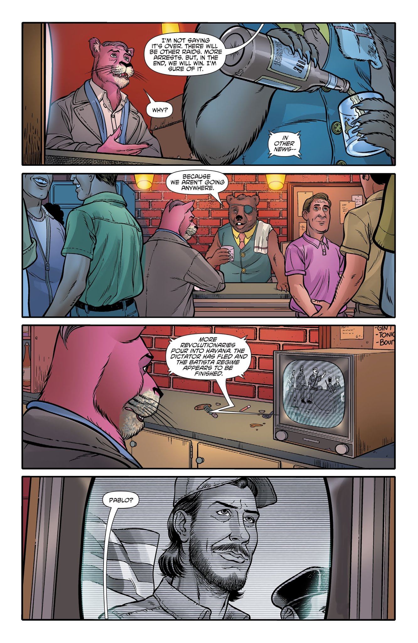 Read online Exit Stage Left: The Snagglepuss Chronicles comic -  Issue #6 - 21