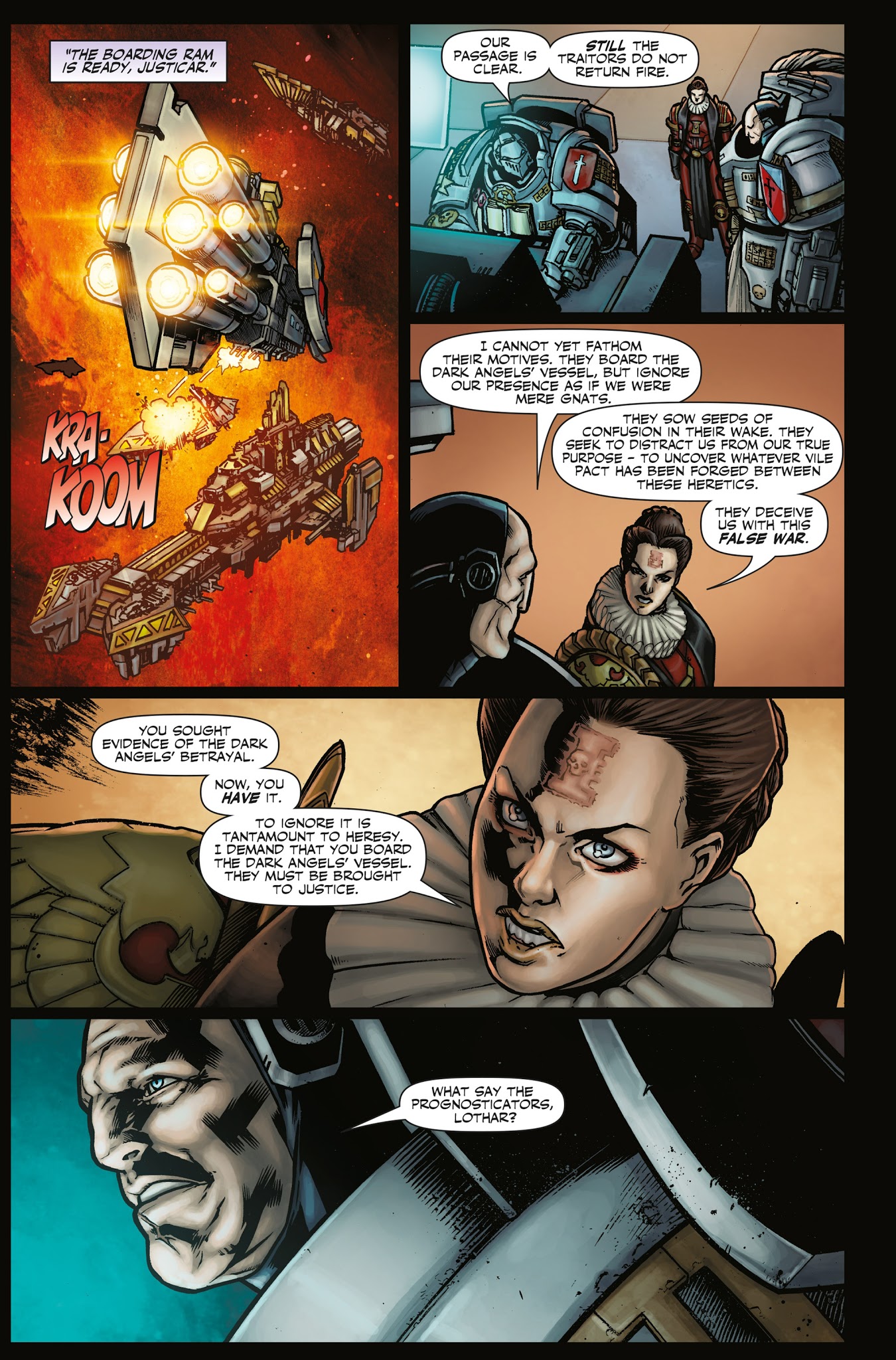 Read online Warhammer 40,000: Will of Iron comic -  Issue #11 - 10