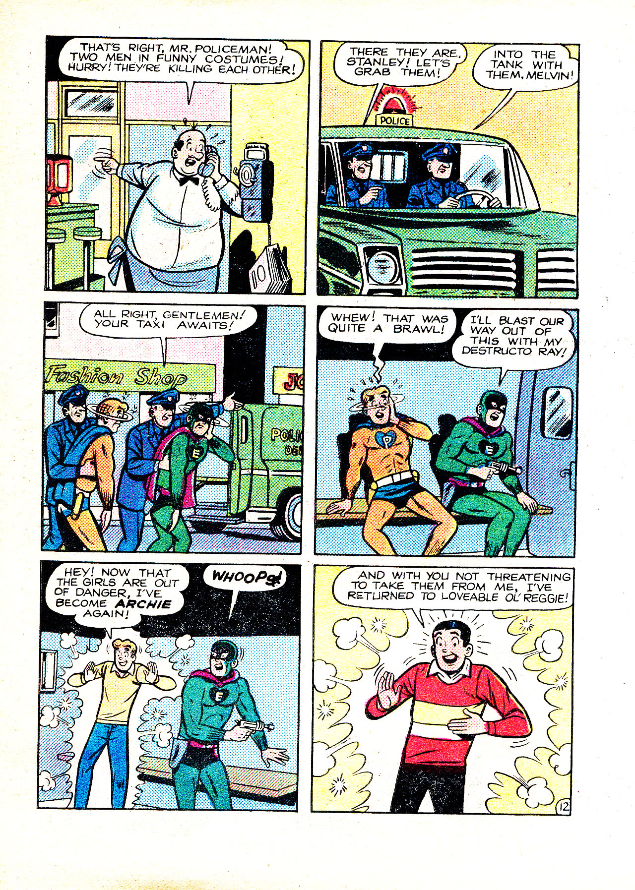 Read online Captain Hero Comics Digest Magazine comic -  Issue # TPB - 87