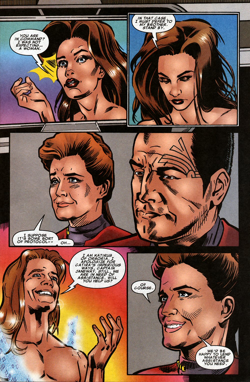 Read online Star Trek: Voyager comic -  Issue #14 - 7