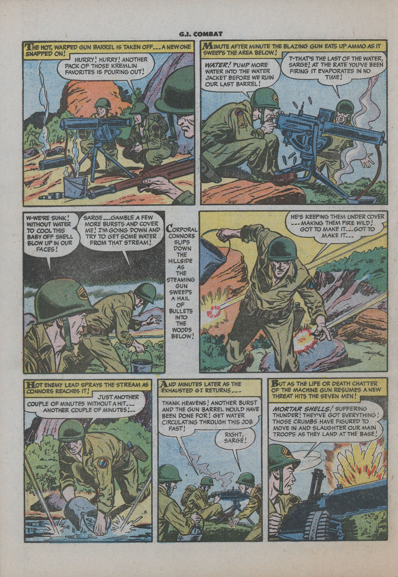 Read online G.I. Combat (1952) comic -  Issue #29 - 30