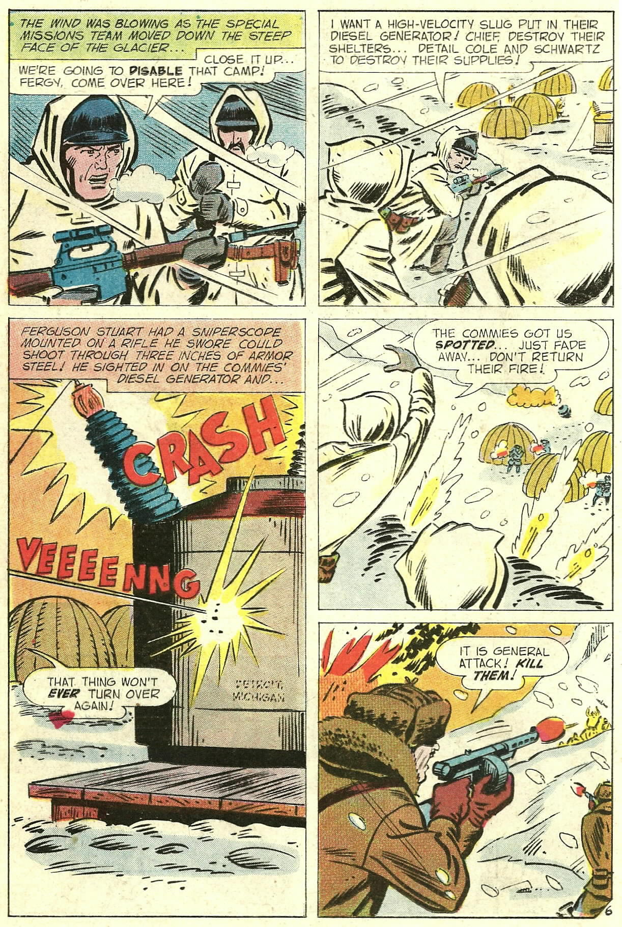Read online Attack (1971) comic -  Issue #6 - 20