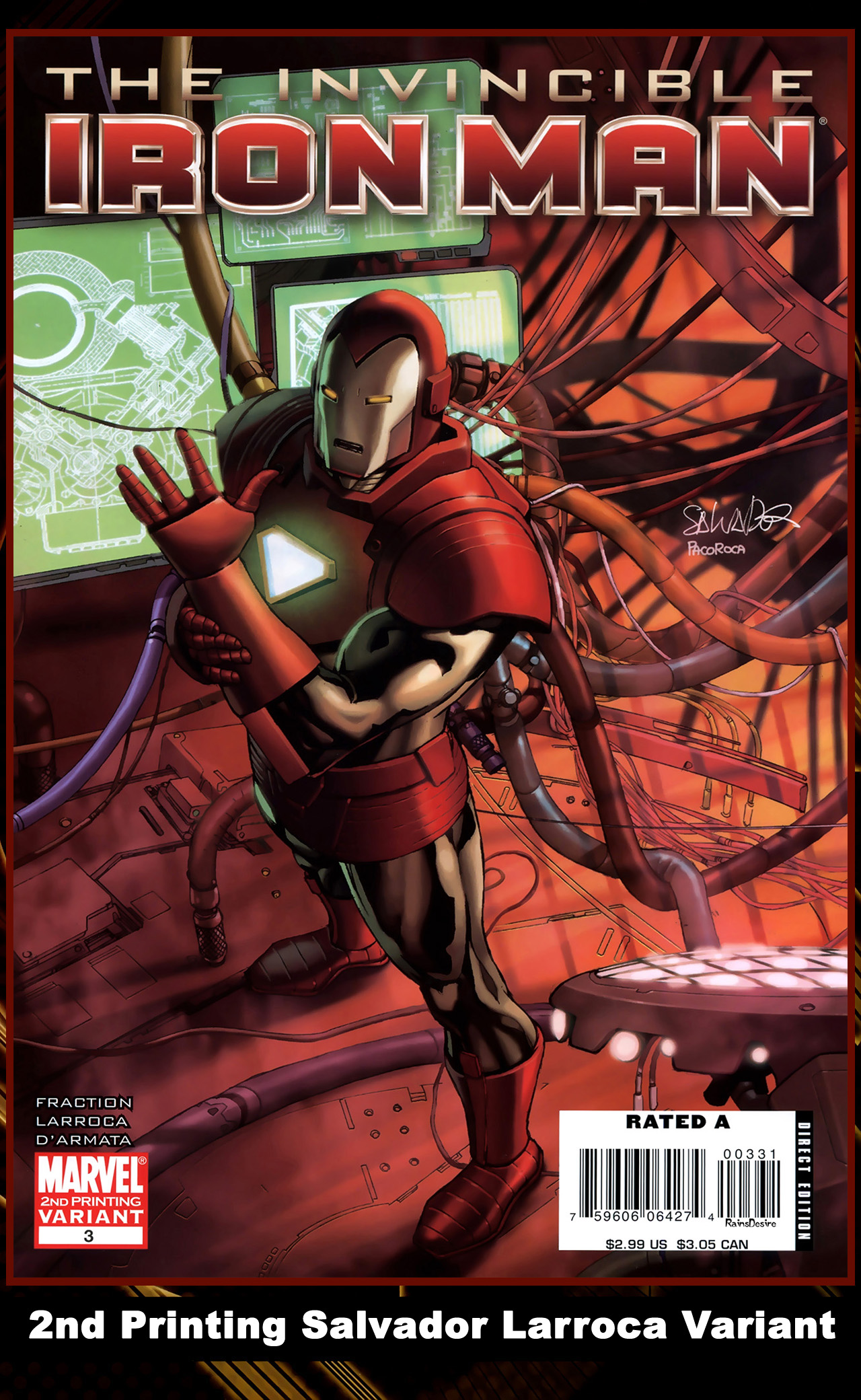 Read online The Invincible Iron Man (2008) comic -  Issue #1-7 - 186