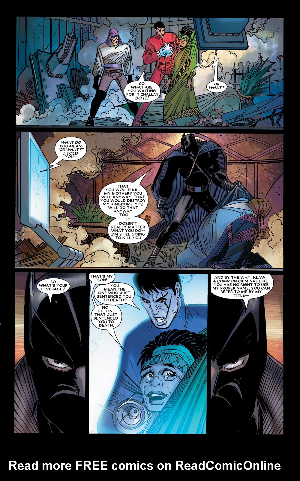 Read online Black Panther (2005) comic -  Issue #6 - 6