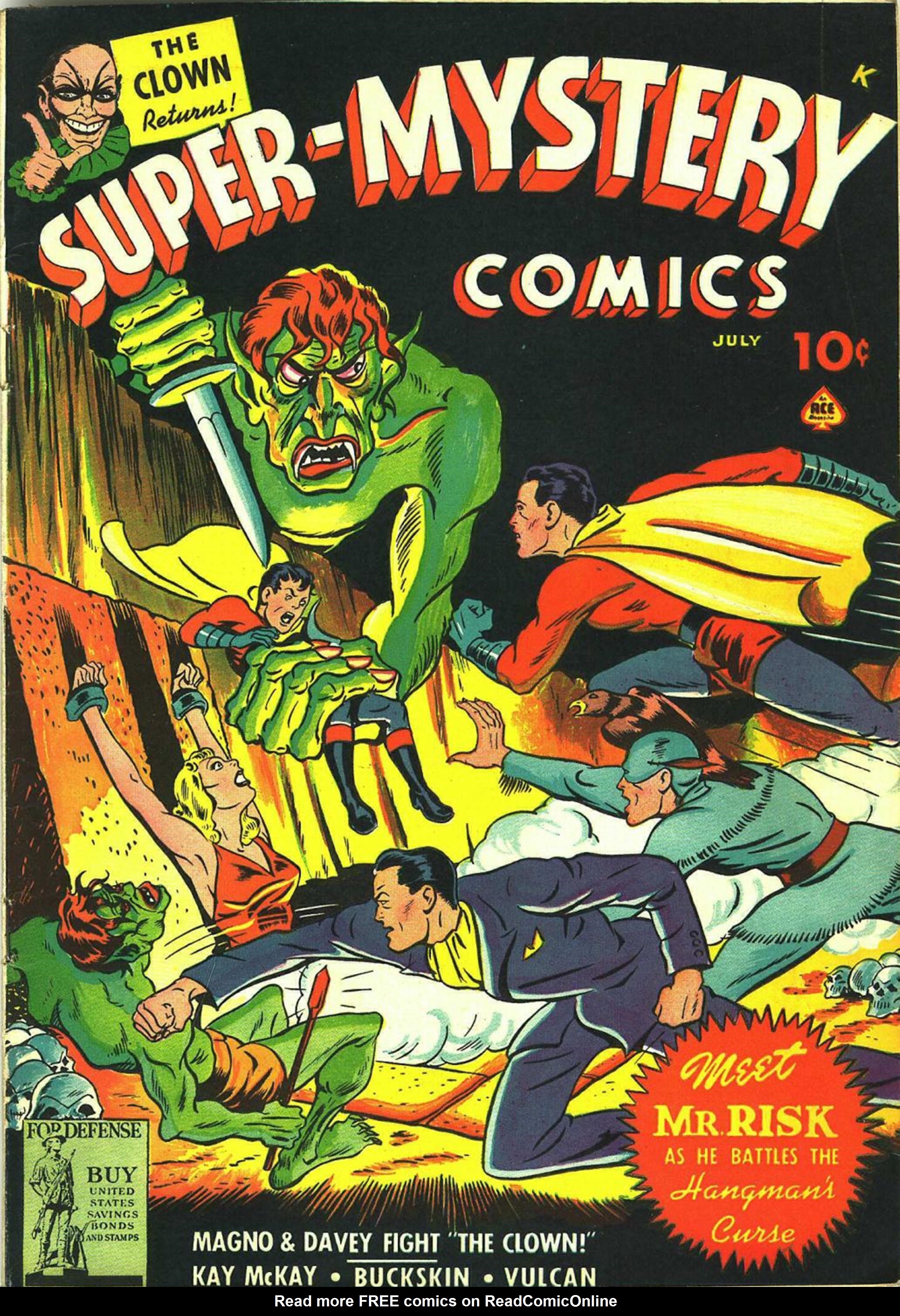 Read online Super-Mystery Comics comic -  Issue #14 - 1