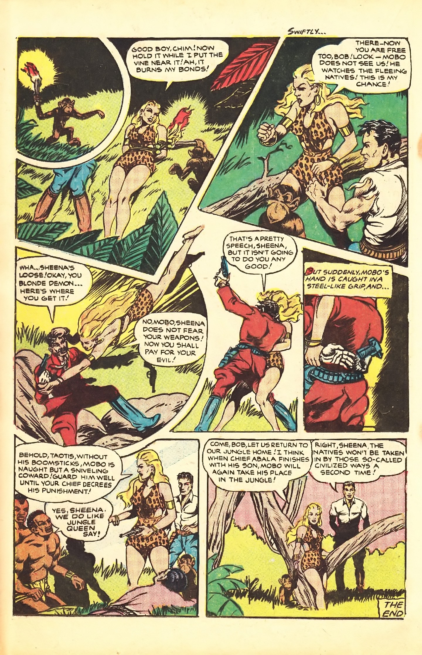 Read online Sheena, Queen of the Jungle (1942) comic -  Issue #7 - 30