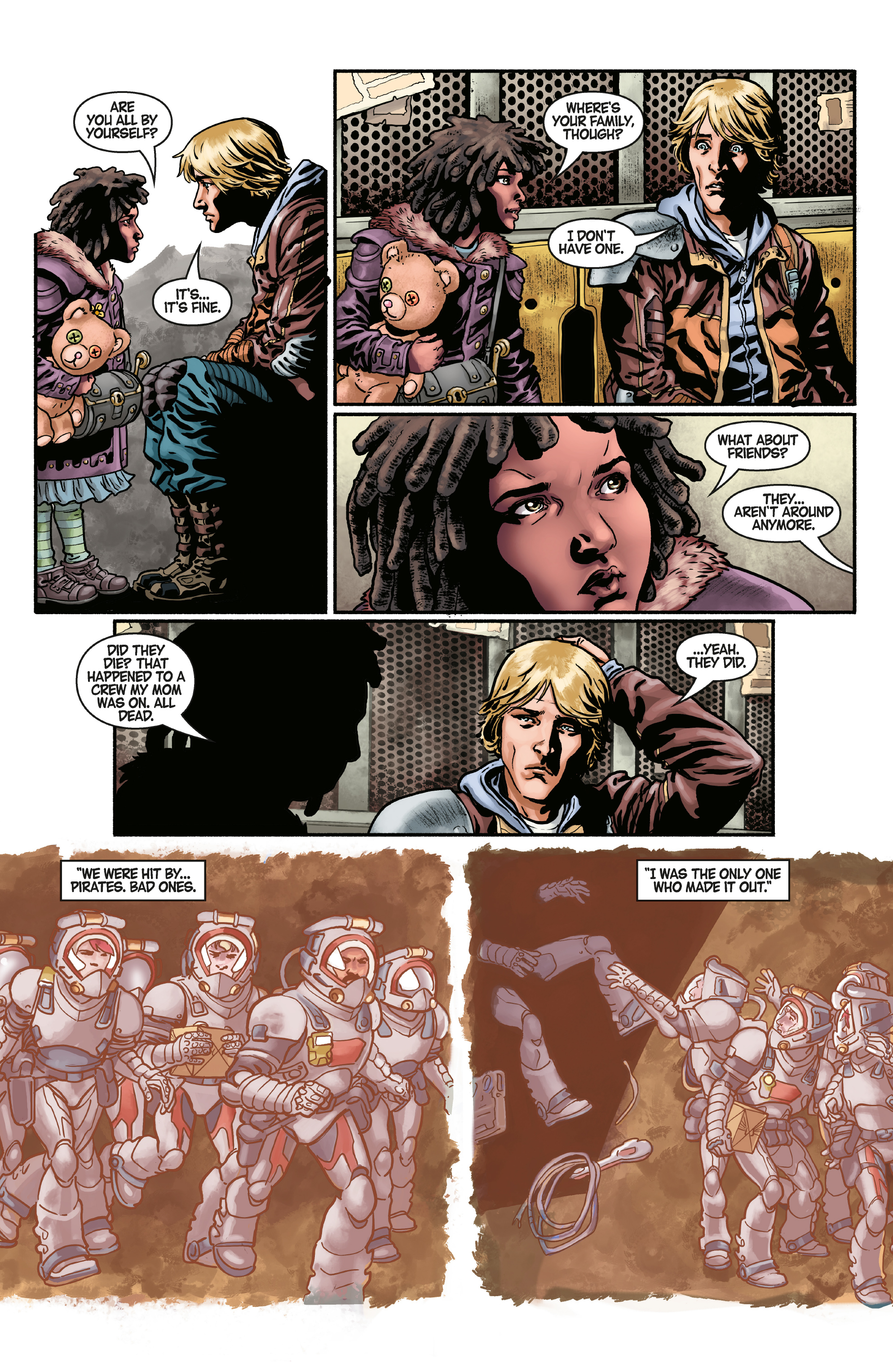 Read online StarCraft: Survivors comic -  Issue #1 - 6