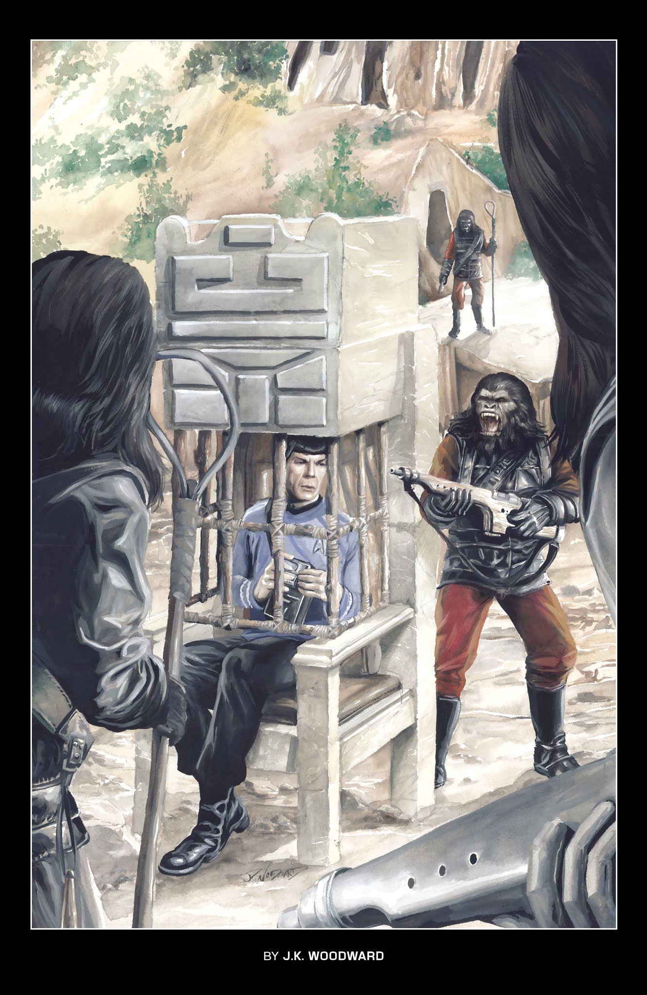 Read online Star Trek/Planet of the Apes: The Primate Directive comic -  Issue # _TPB - 120