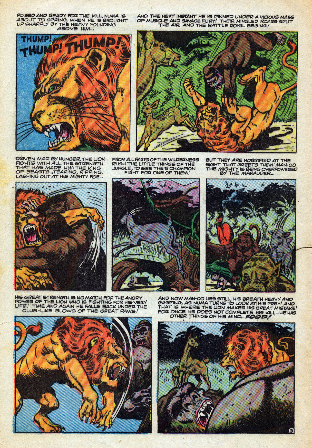 Read online Jungle Action (1954) comic -  Issue #1 - 12