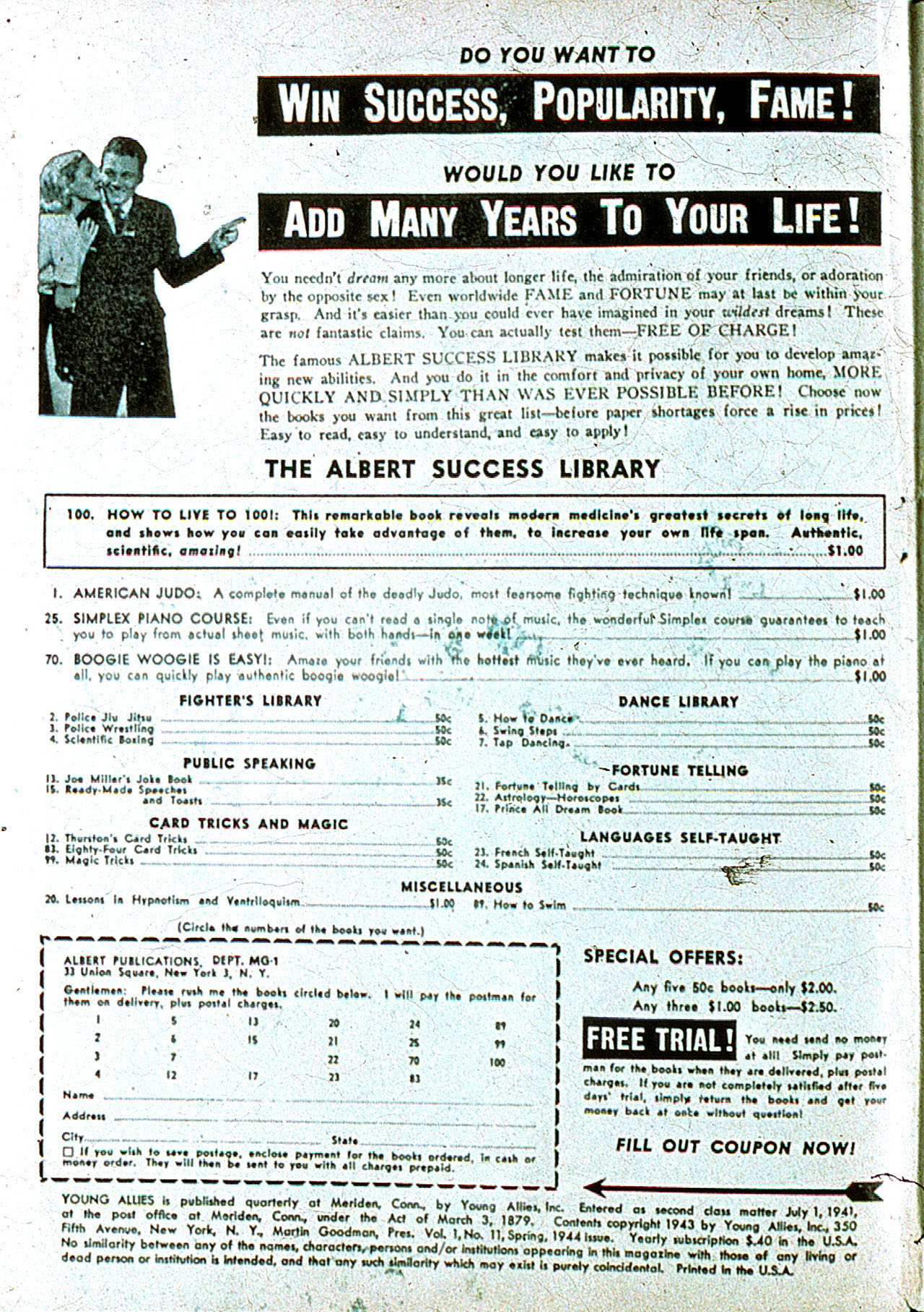 Read online Young Allies Comics comic -  Issue #11 - 63