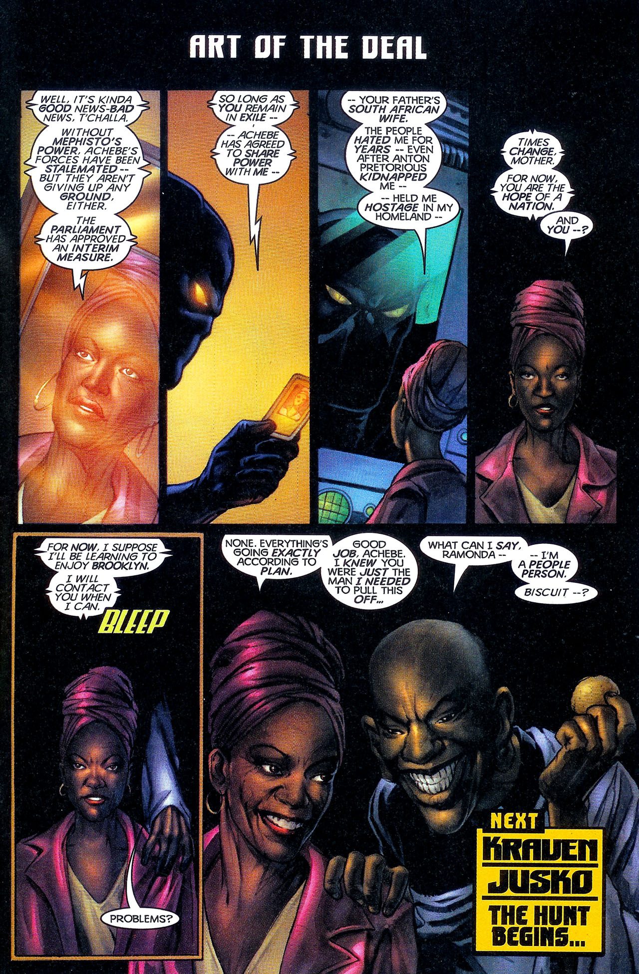 Read online Black Panther (1998) comic -  Issue #5 - 23