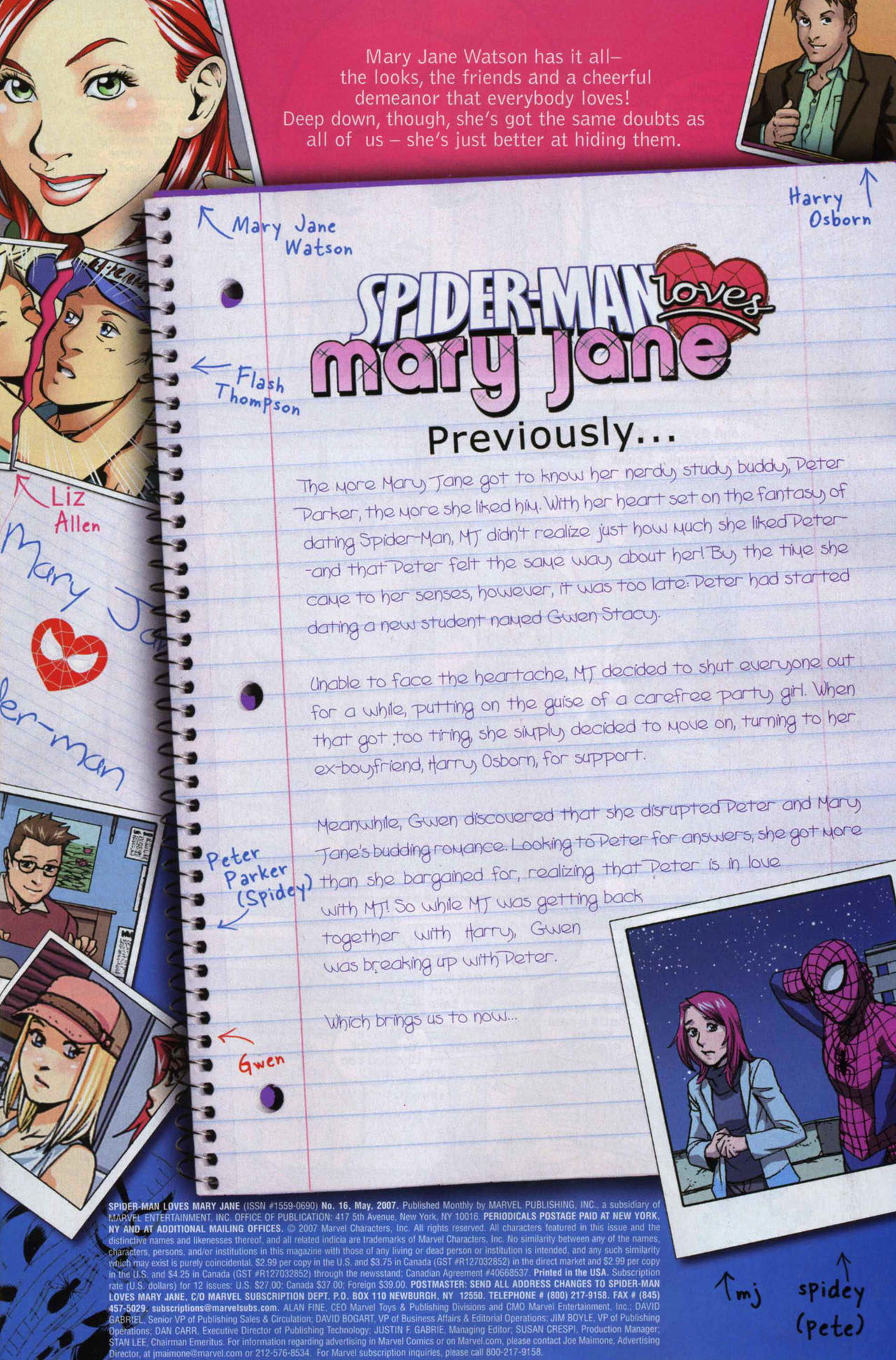 Read online Spider-Man Loves Mary Jane comic -  Issue #16 - 2