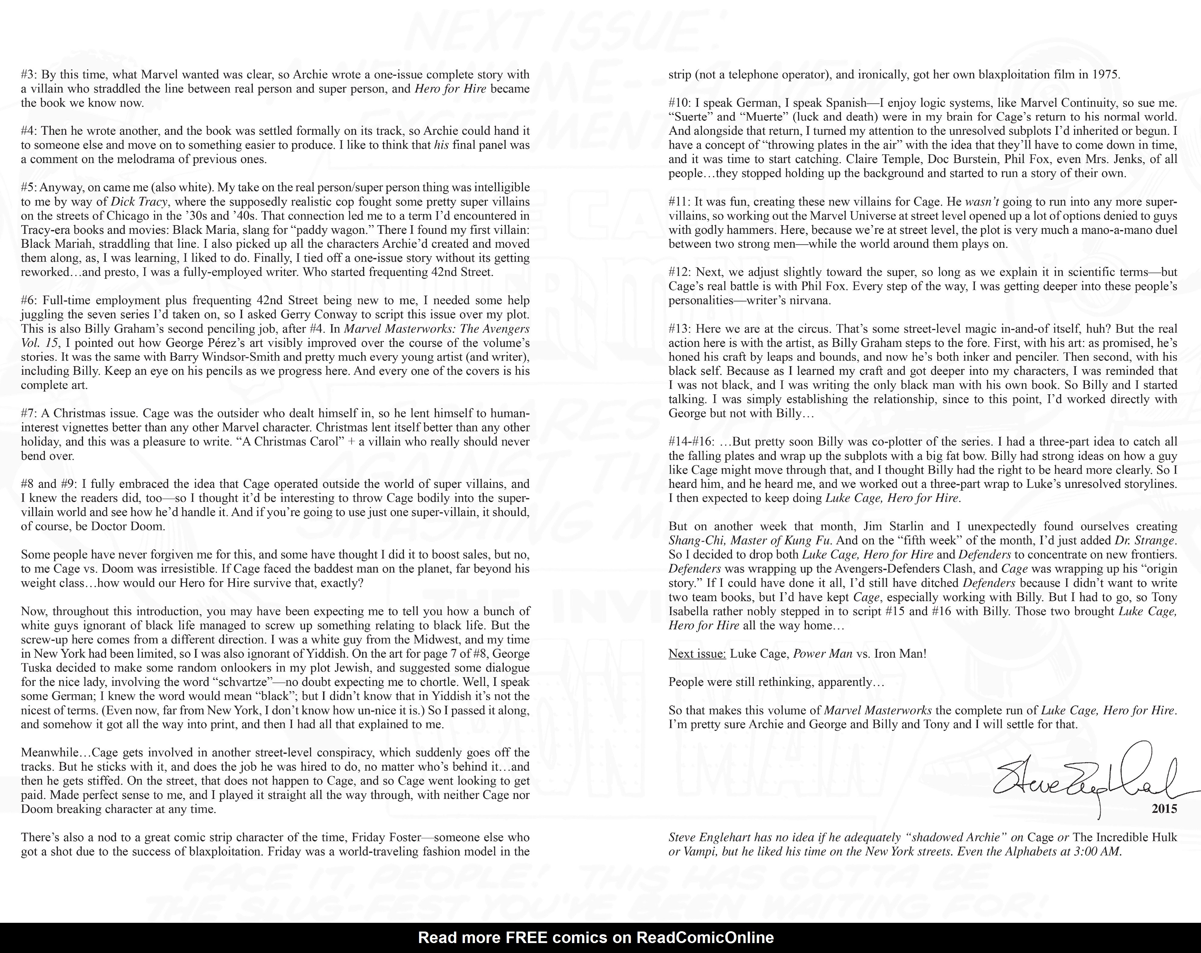 Read online Marvel Masterworks: Luke Cage, Hero For Hire comic -  Issue # TPB (Part 1) - 5