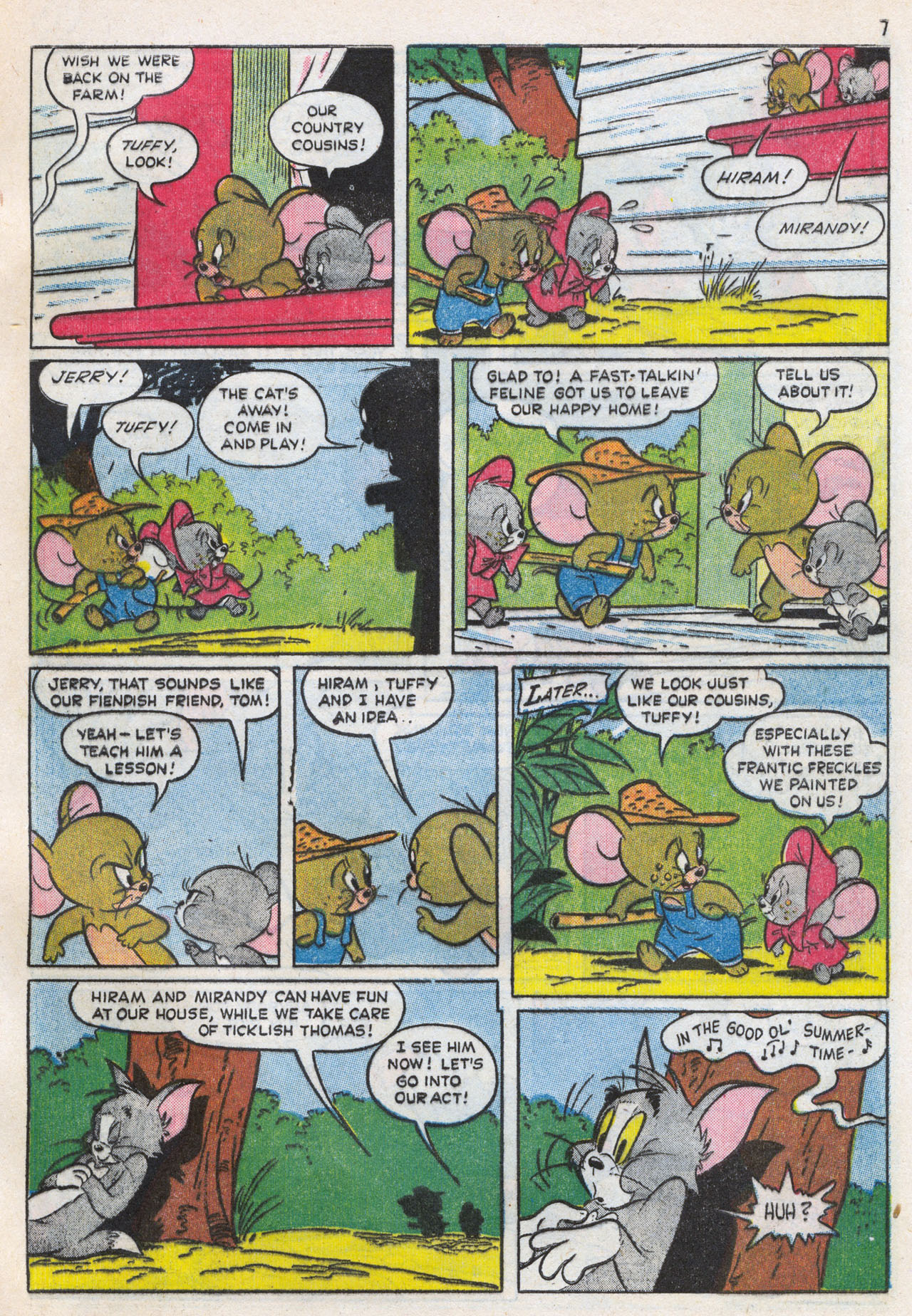 Read online Tom and Jerry's Summer Fun comic -  Issue #3 - 10
