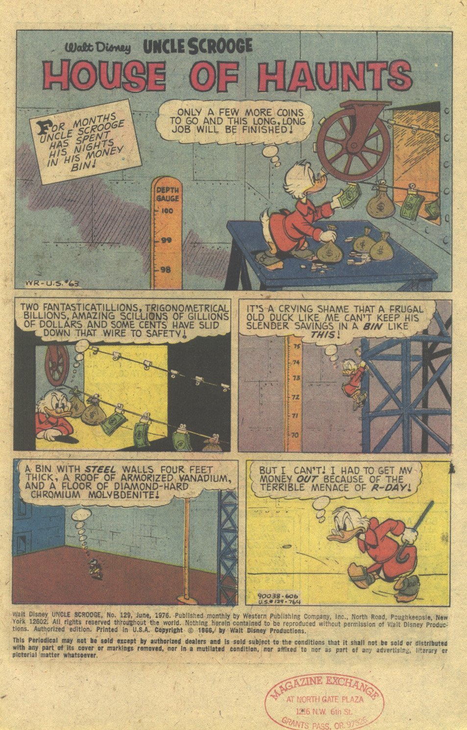 Read online Uncle Scrooge (1953) comic -  Issue #129 - 3
