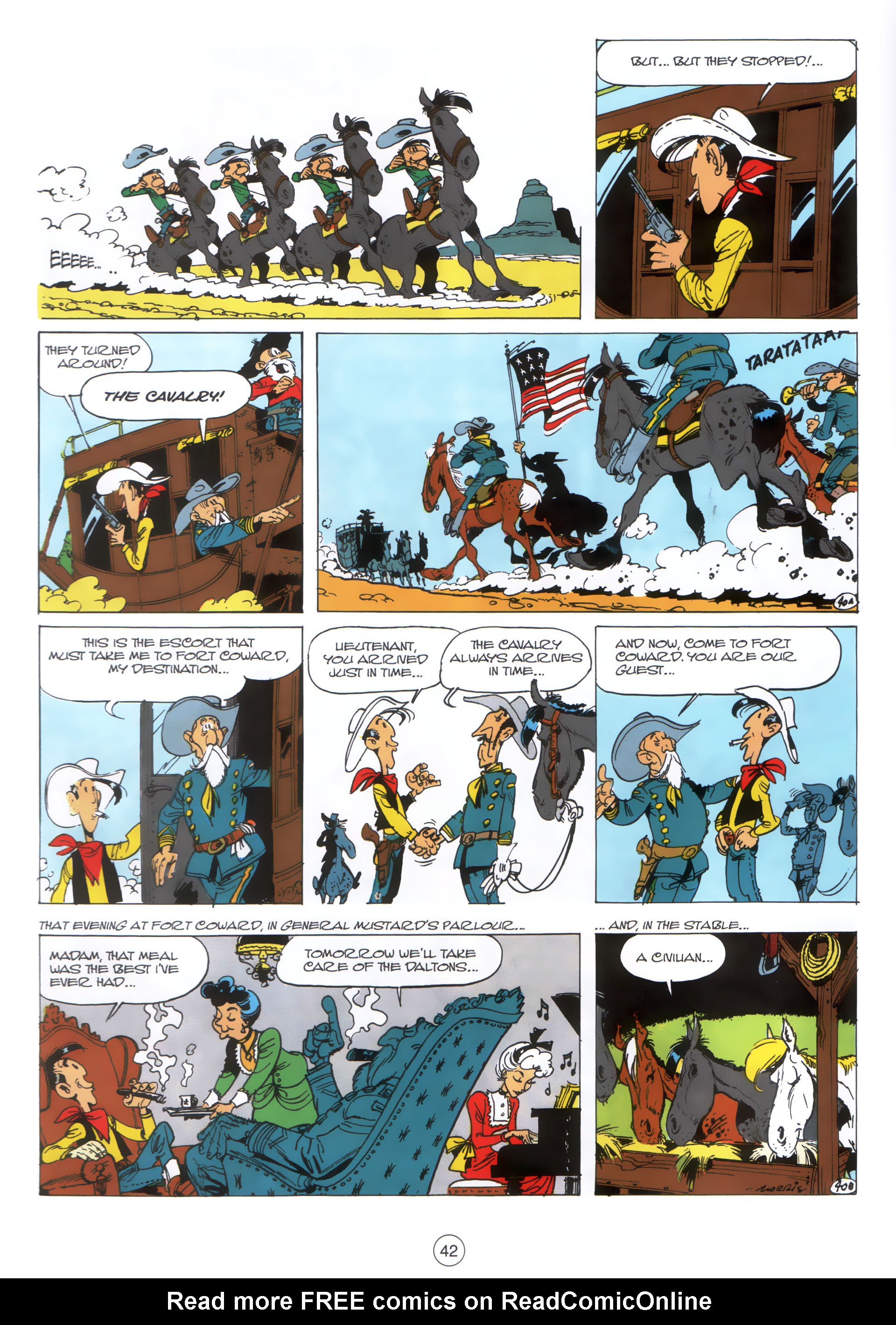 Read online A Lucky Luke Adventure comic -  Issue #30 - 41