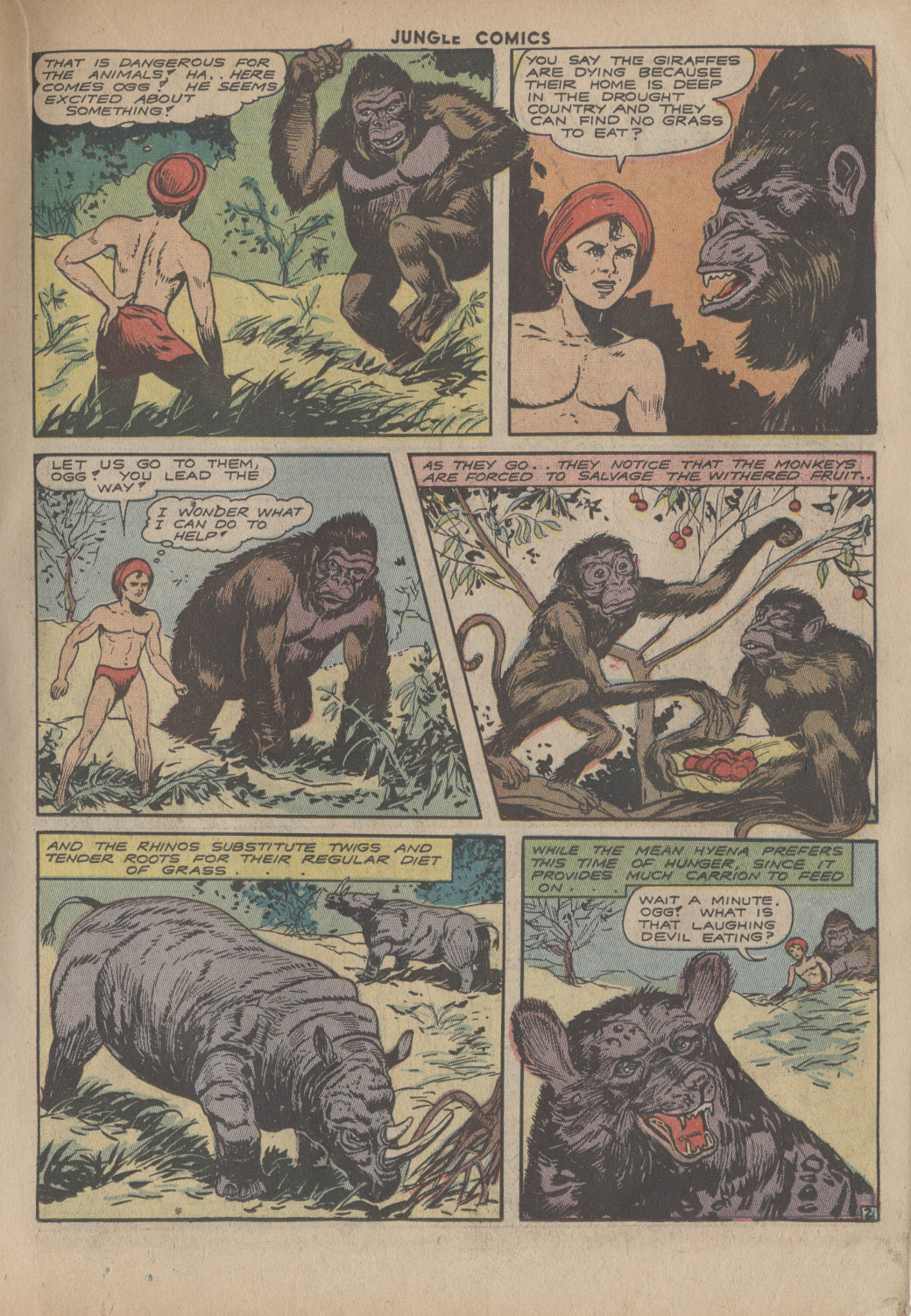 Read online Jungle Comics comic -  Issue #49 - 27