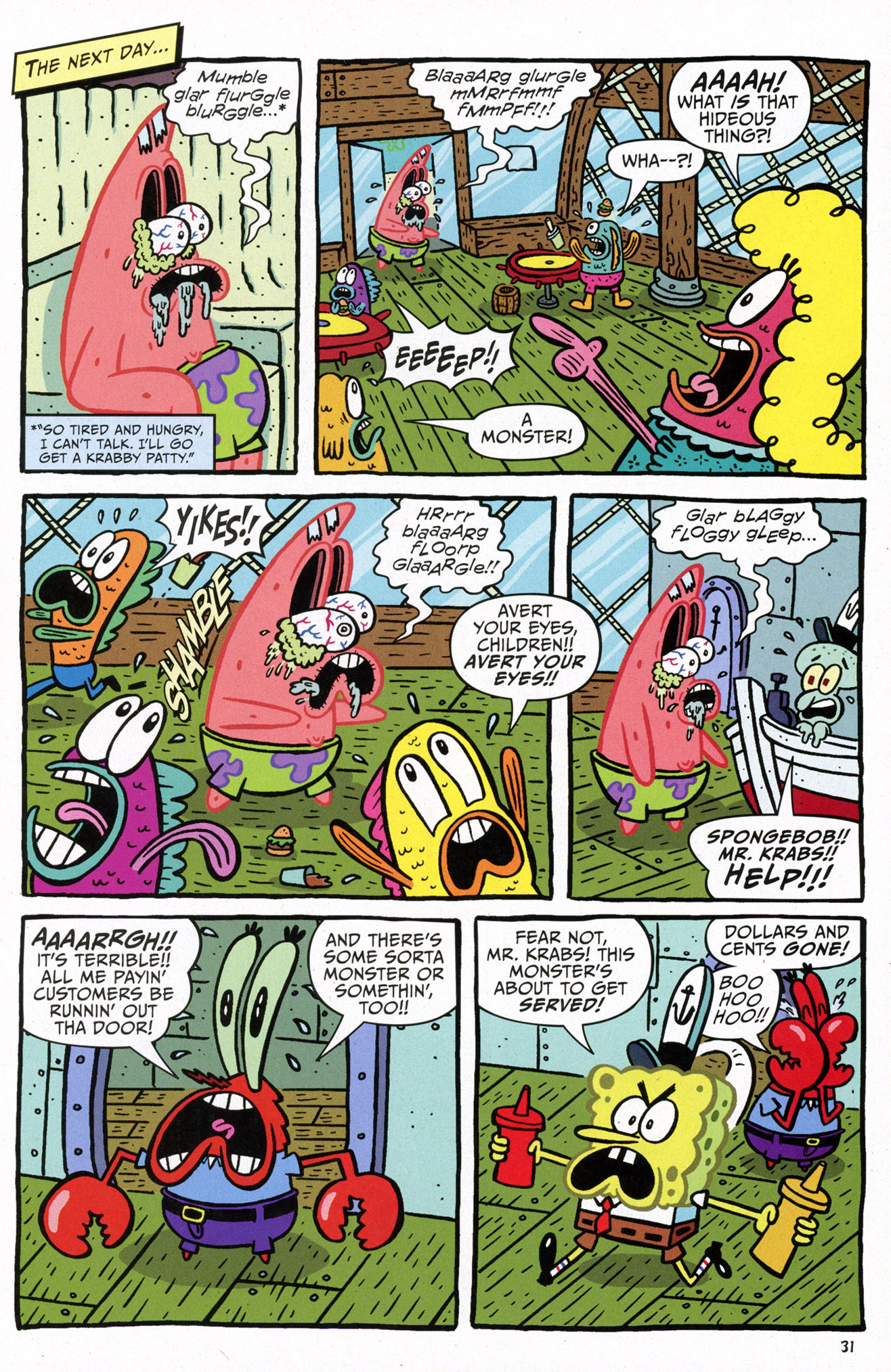 Read online SpongeBob Comics comic -  Issue #63 - 33