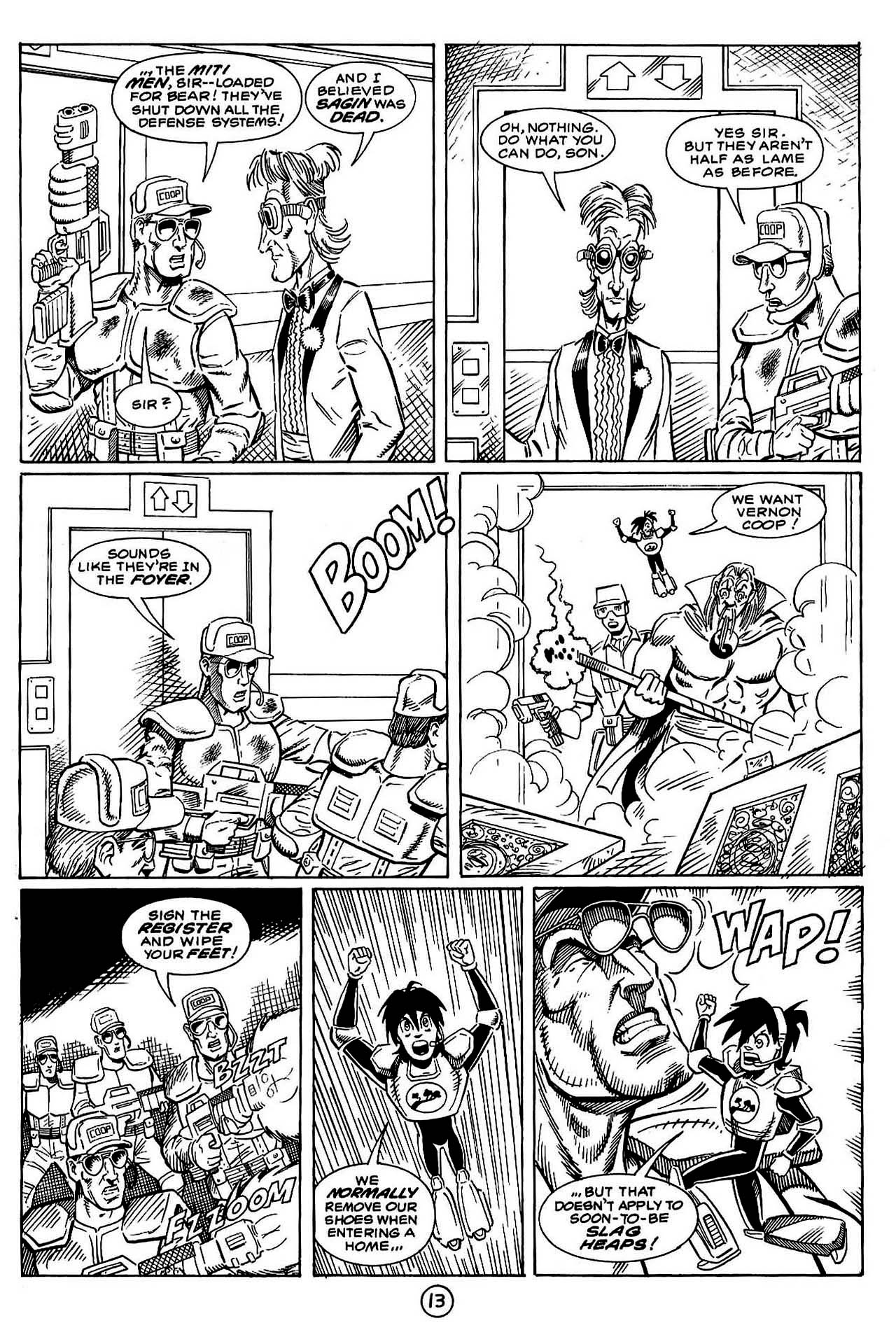 Read online Paul the Samurai (1992) comic -  Issue #6 - 14