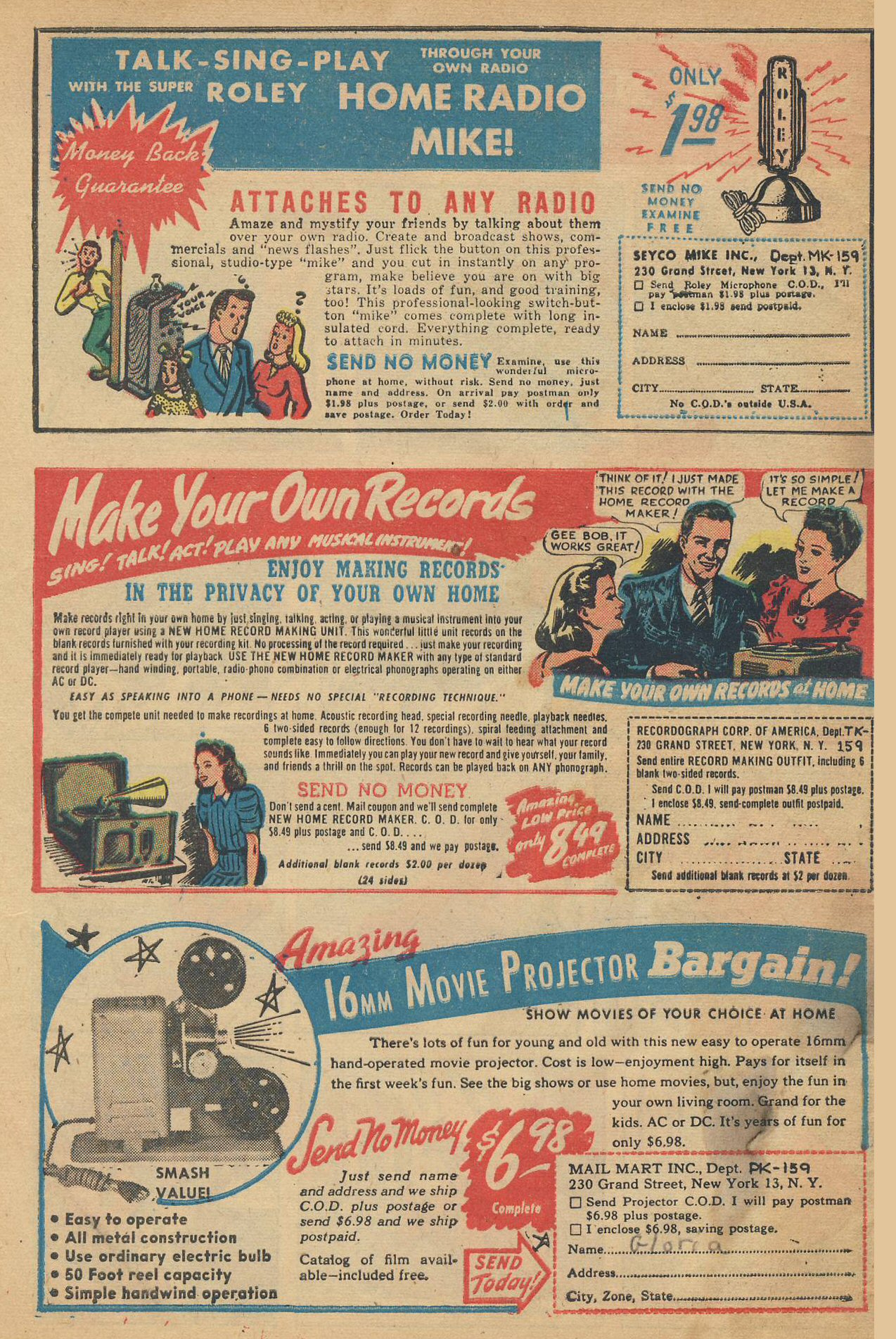 Read online Famous Funnies comic -  Issue #171 - 50
