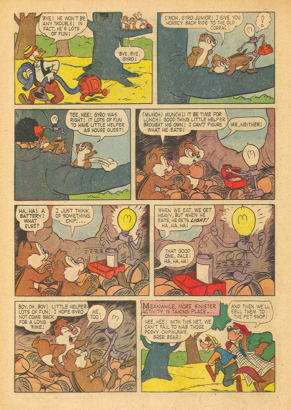 Read online Walt Disney's Chip 'N' Dale comic -  Issue #25 - 28