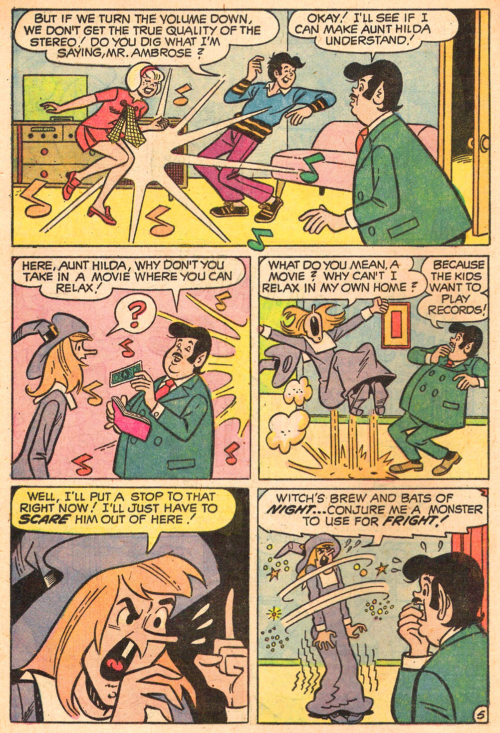 Read online Sabrina The Teenage Witch (1971) comic -  Issue #12 - 20