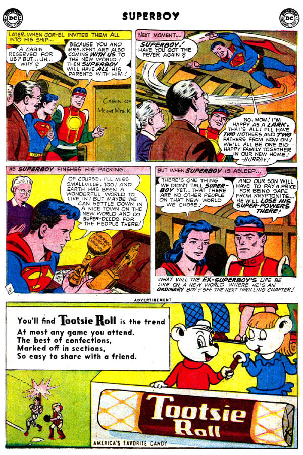 Read online Superboy (1949) comic -  Issue #74 - 10