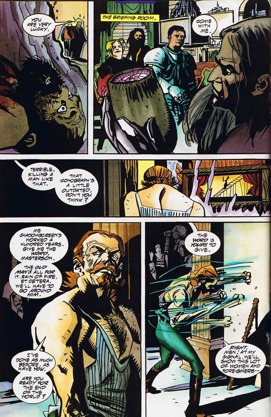 Read online Shadow Cabinet comic -  Issue #17 - 12