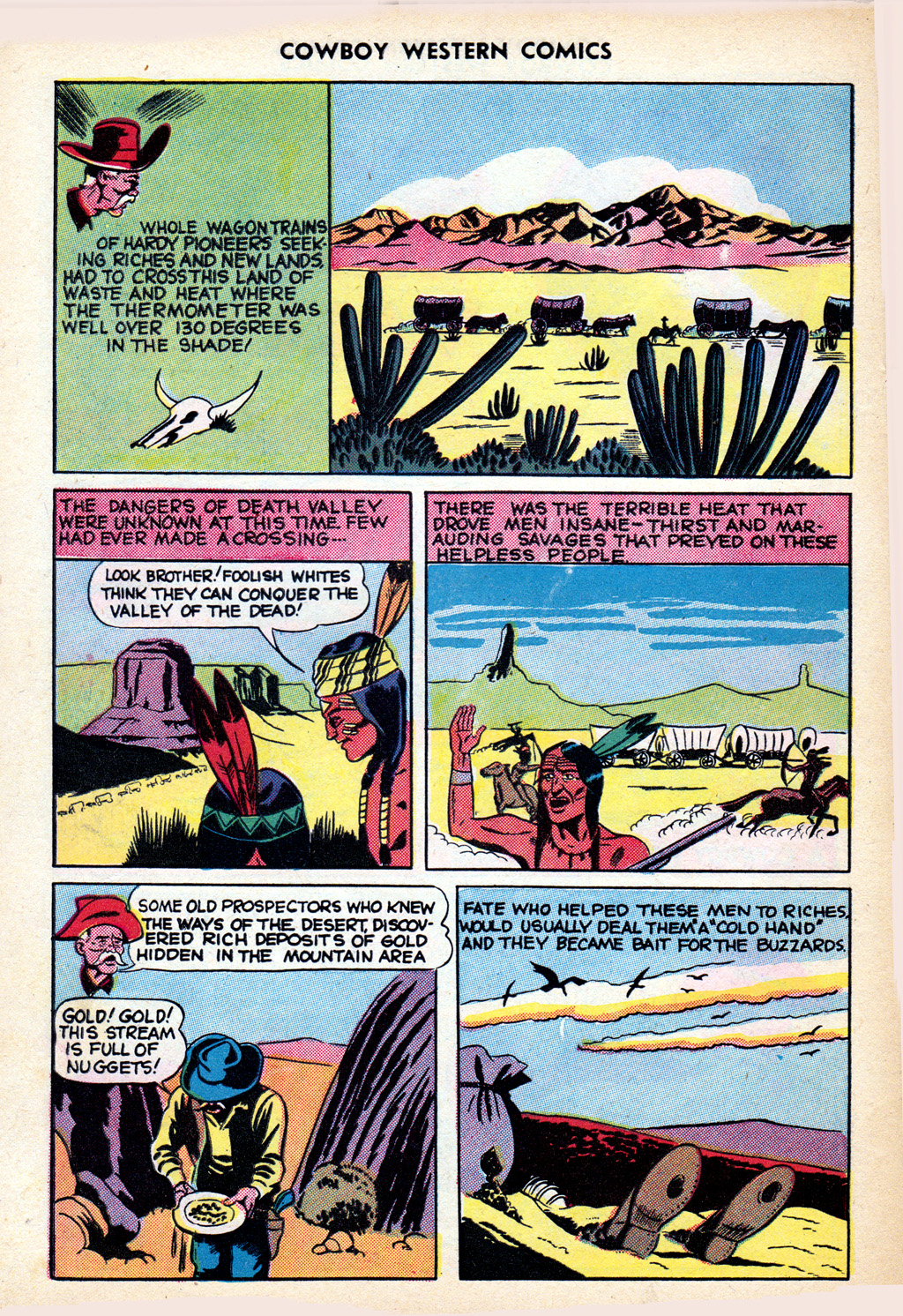 Read online Cowboy Western Comics (1948) comic -  Issue #30 - 28