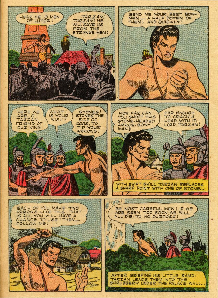 Read online Tarzan (1948) comic -  Issue #53 - 33