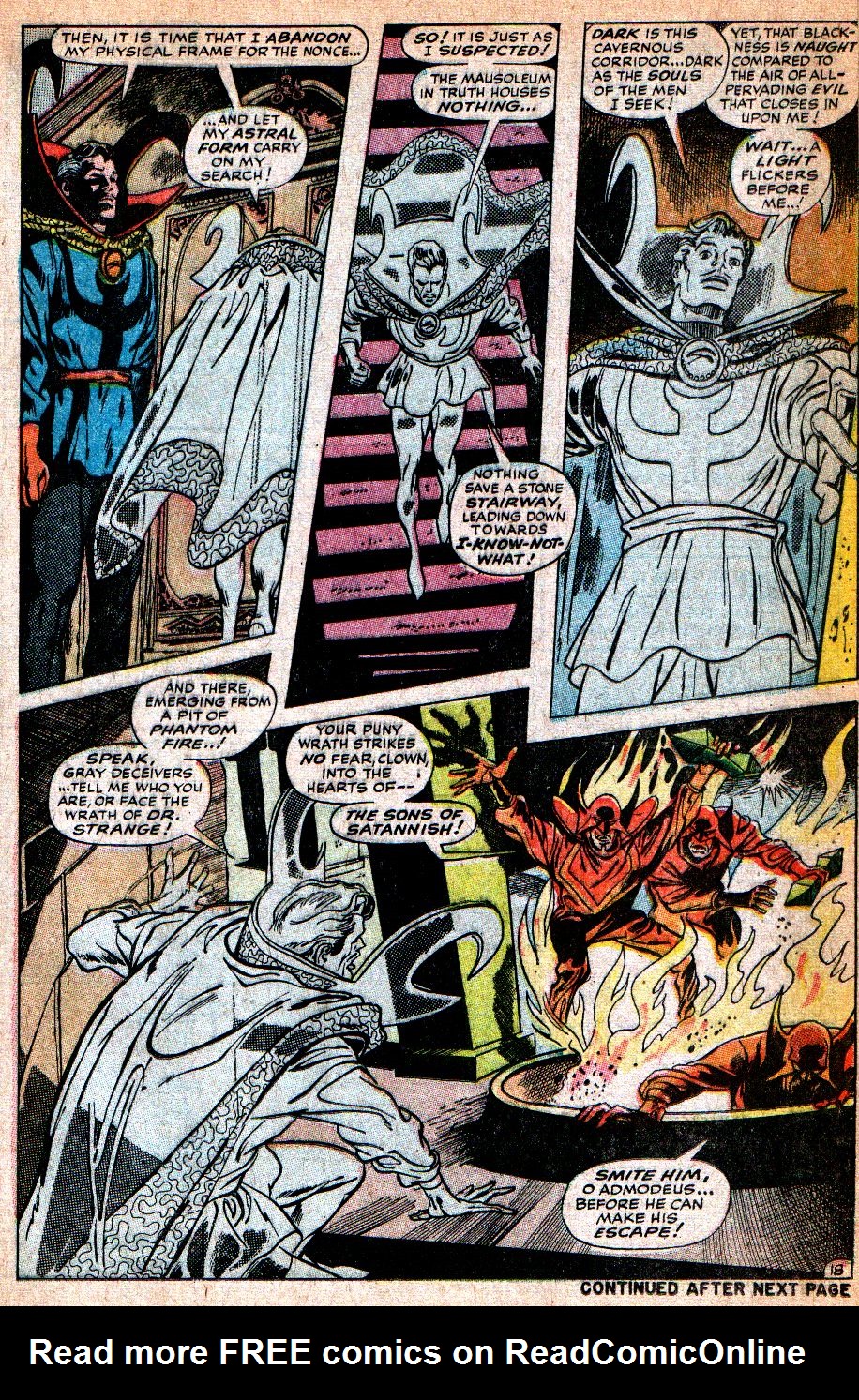 Read online Marvel Masterworks: Doctor Strange comic -  Issue # TPB 3 - 168