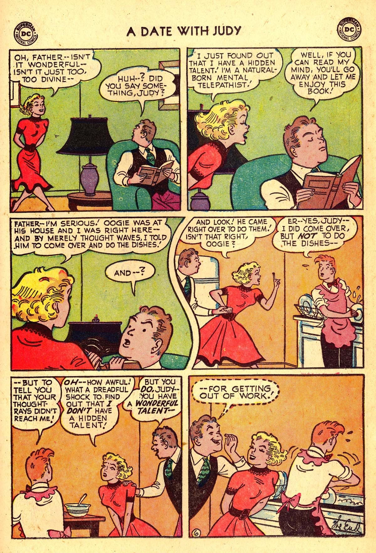 Read online A Date with Judy comic -  Issue #34 - 15