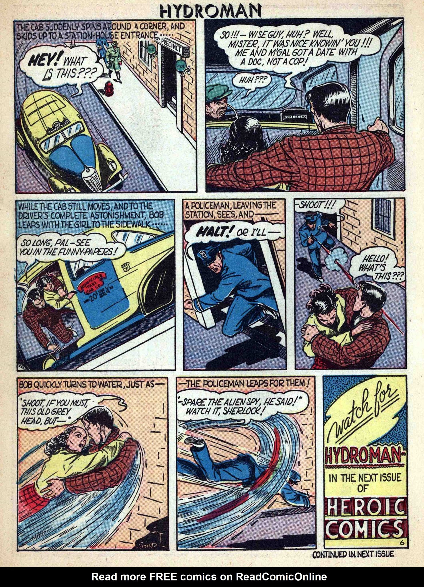 Read online Reg'lar Fellers Heroic Comics comic -  Issue #7 - 8