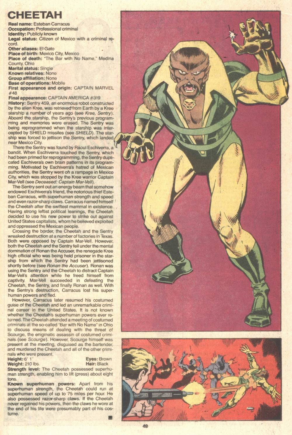 Read online The Official Handbook of the Marvel Universe Deluxe Edition comic -  Issue #16 - 51