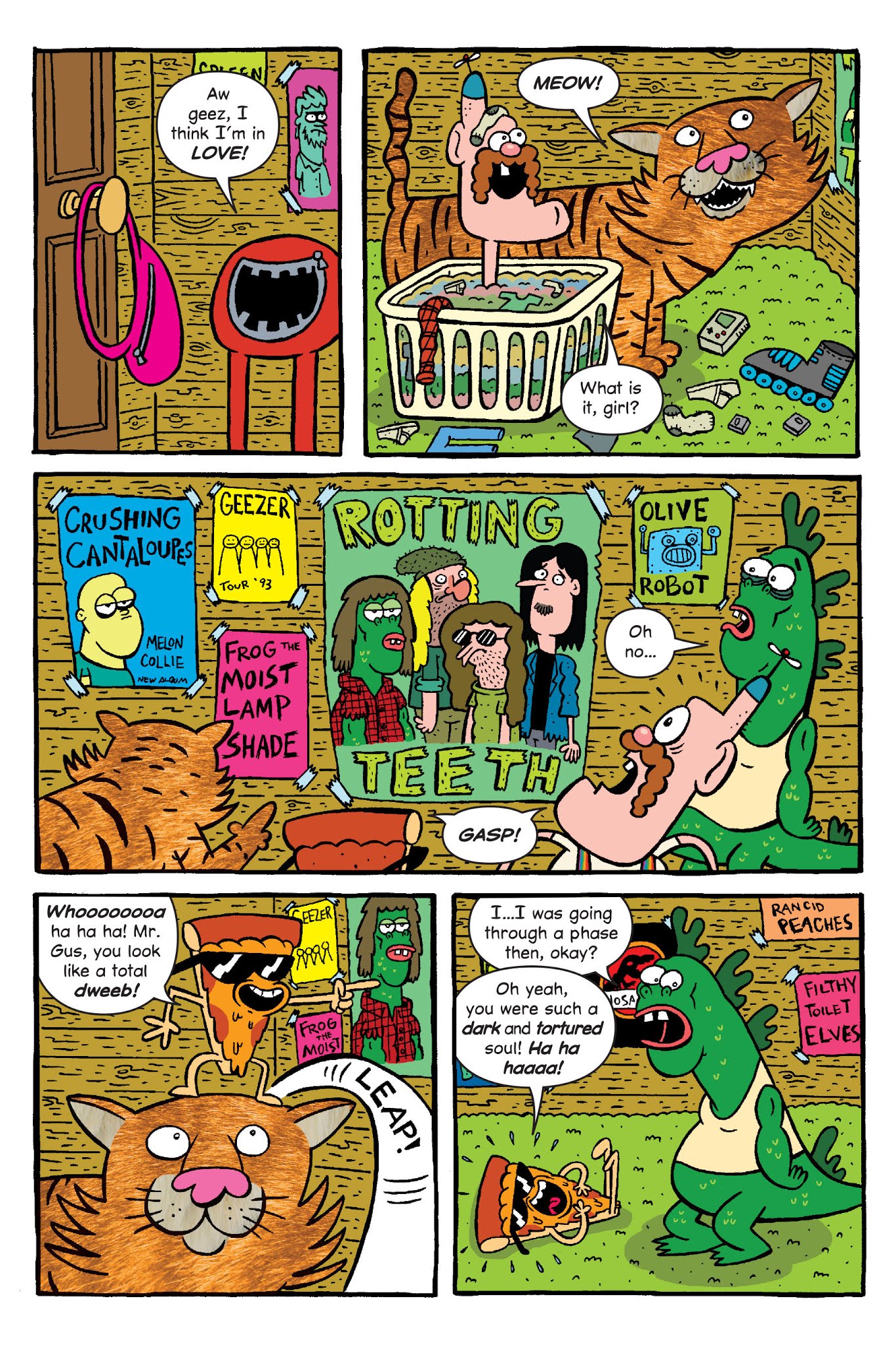 Read online Uncle Grandpa and the Time Casserole comic -  Issue # TPB - 49