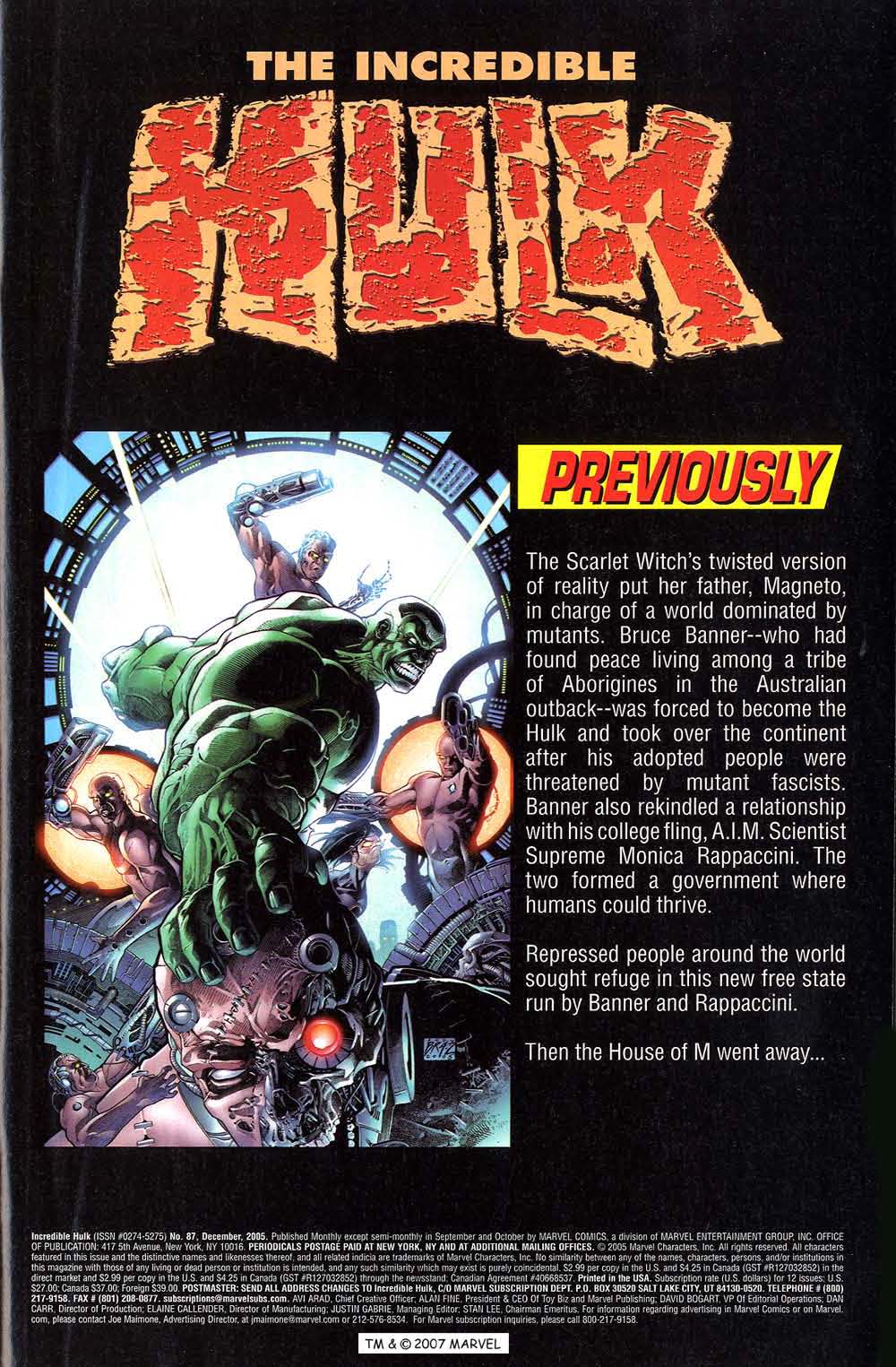 The Incredible Hulk (2000) Issue #87 #76 - English 3