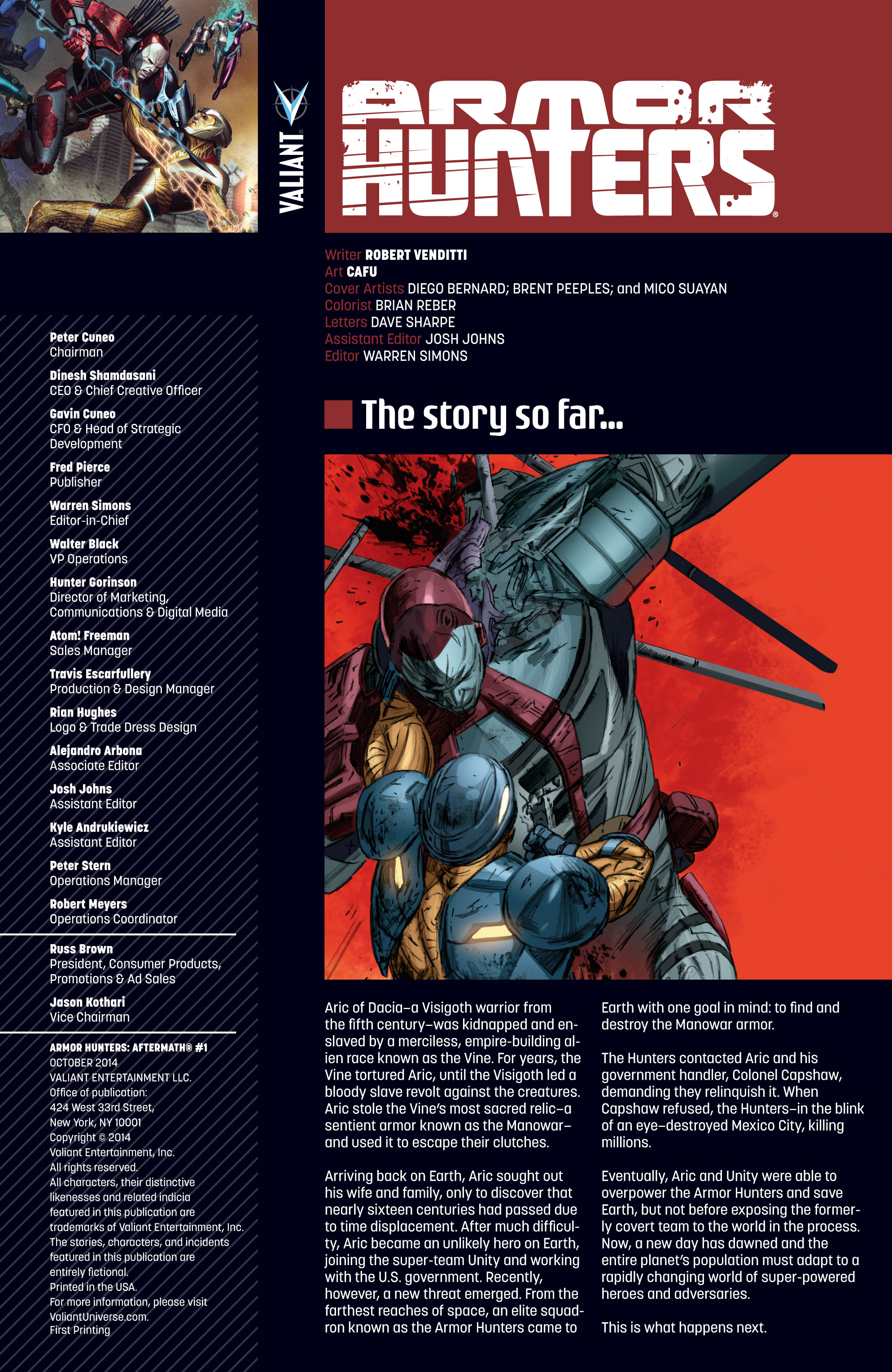 Read online Armor Hunters: Aftermath comic -  Issue # Full - 2