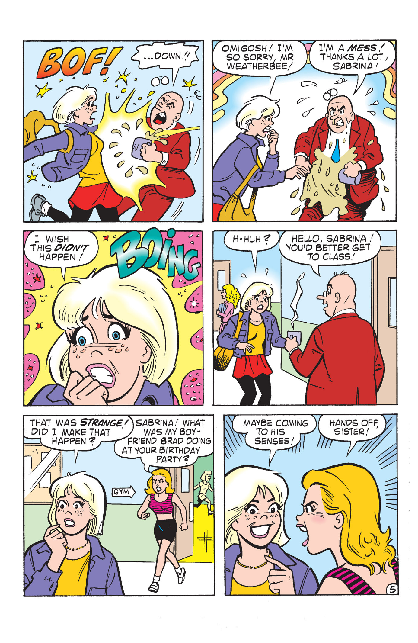 Read online Sabrina the Teenage Witch (1997) comic -  Issue #0 - 6